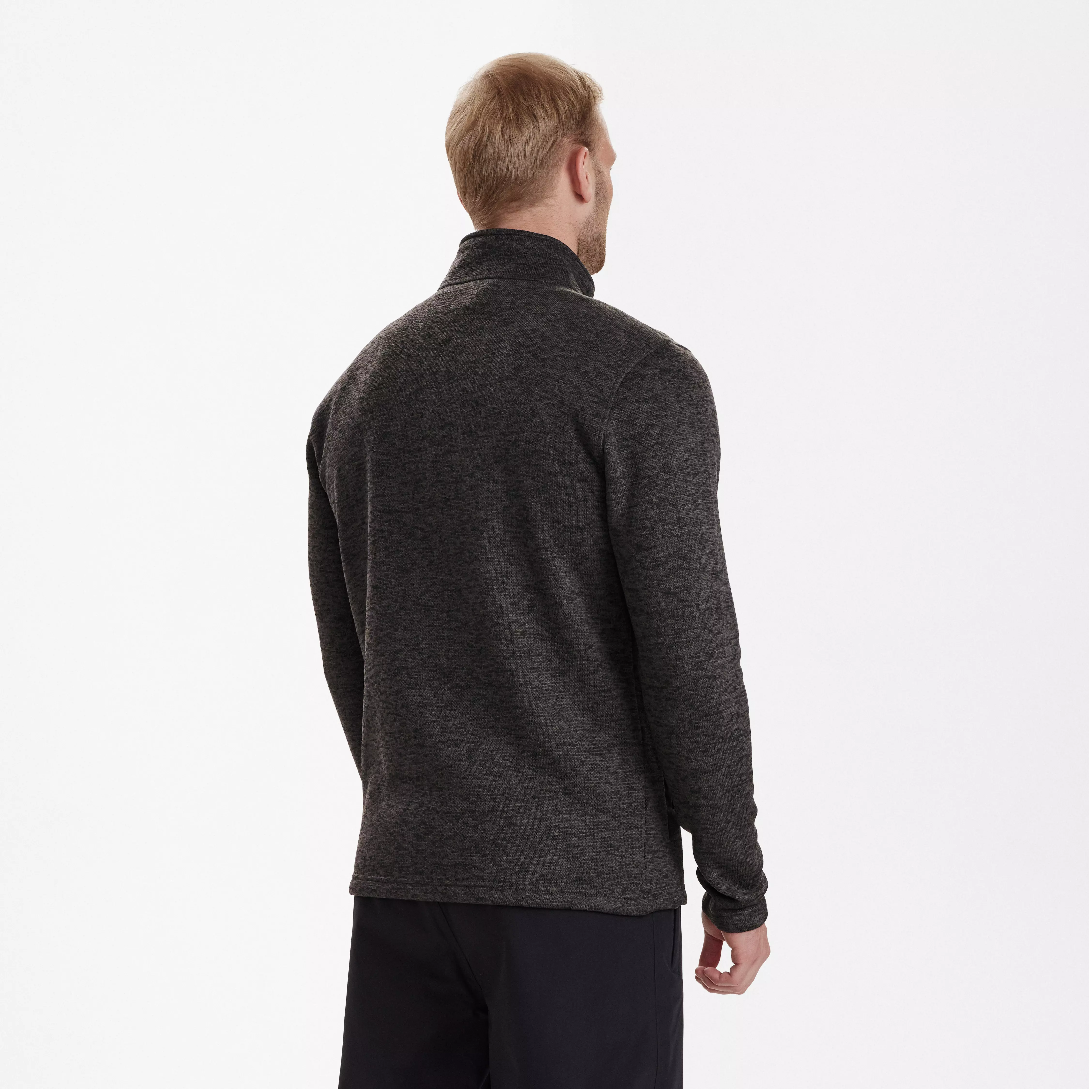 Sarek Strickjacke - Dark Grey melange