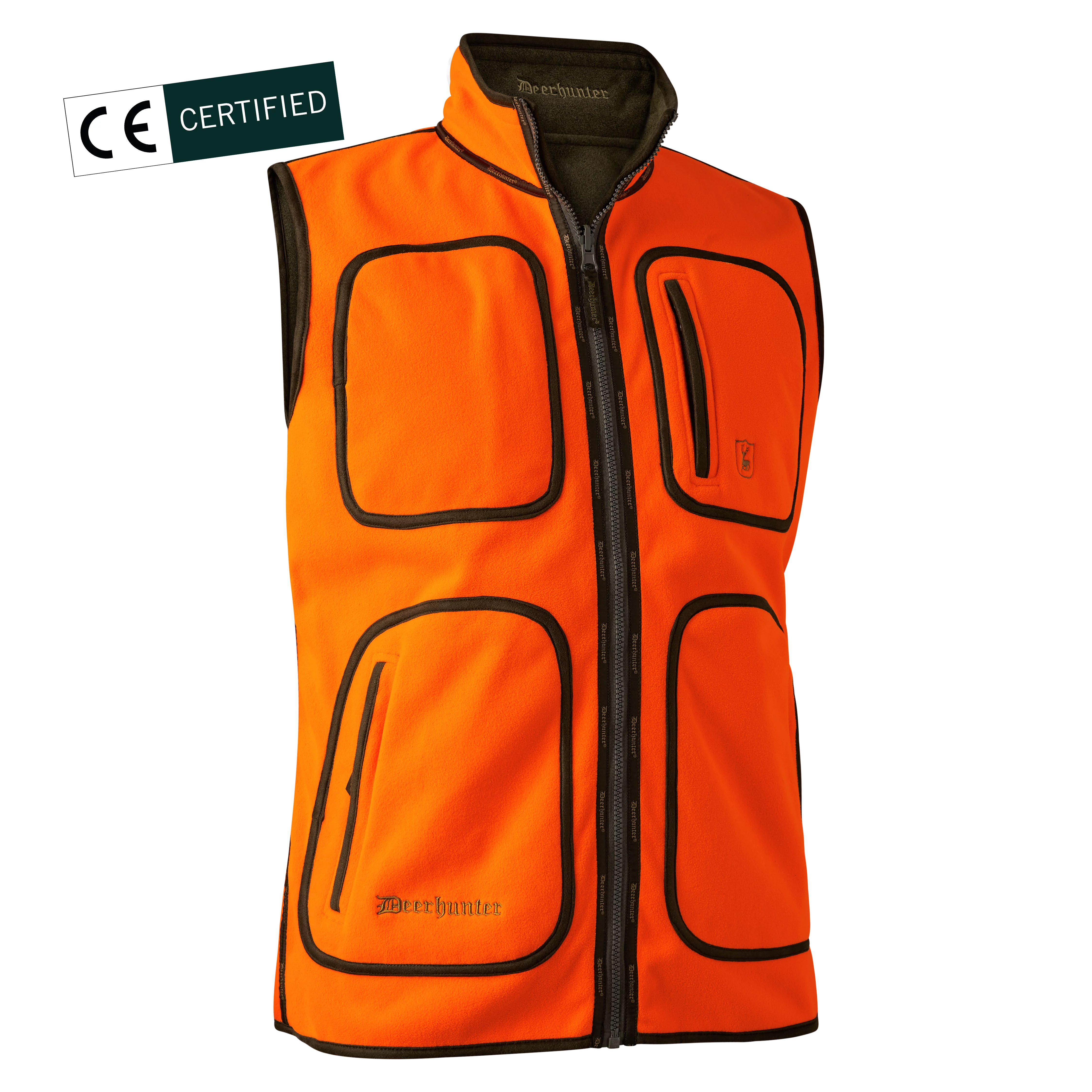 Gamekeeper Wendbare Fleece Weste - Safety Orange
