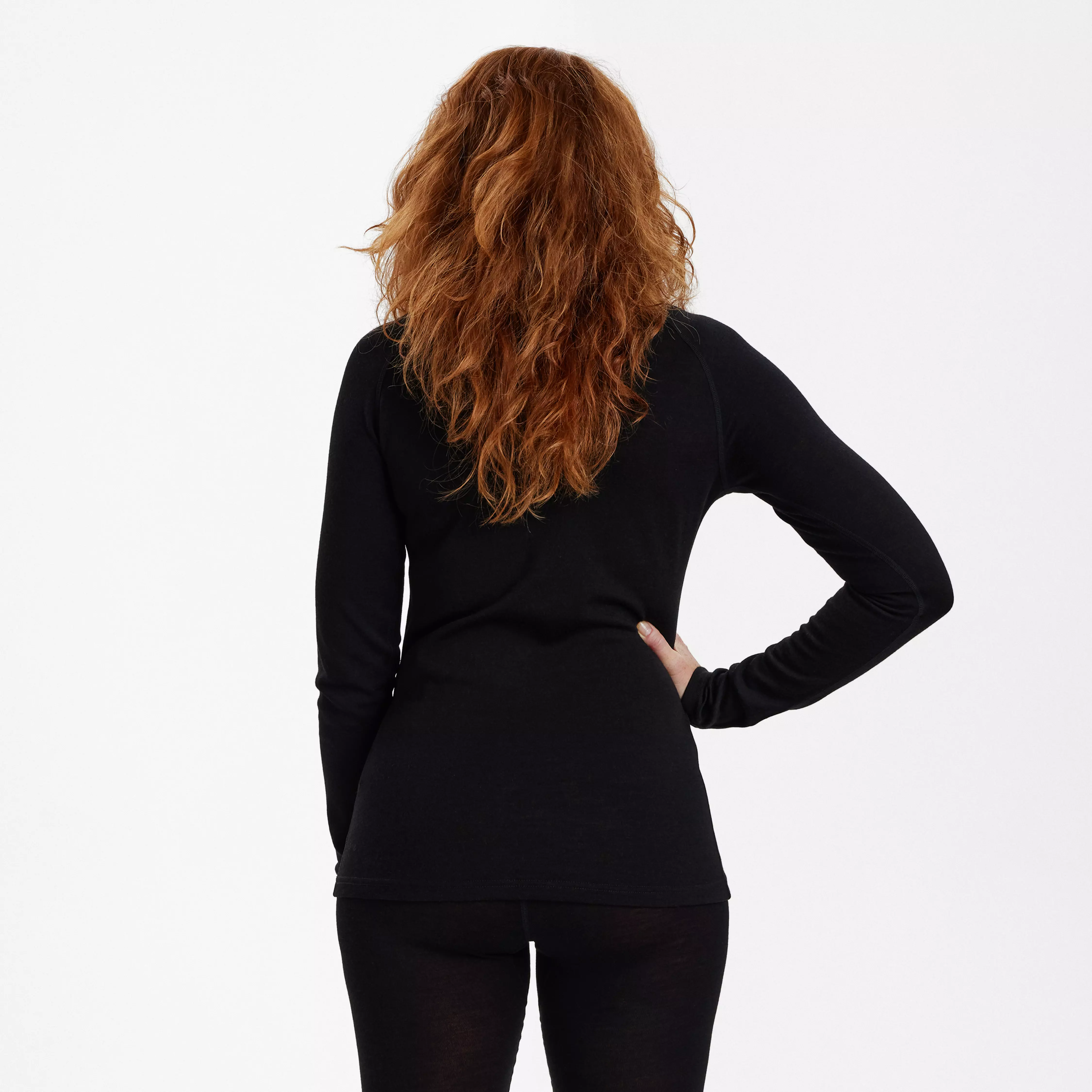 Lady Quinn Merino-Unterhemd - Black Oak