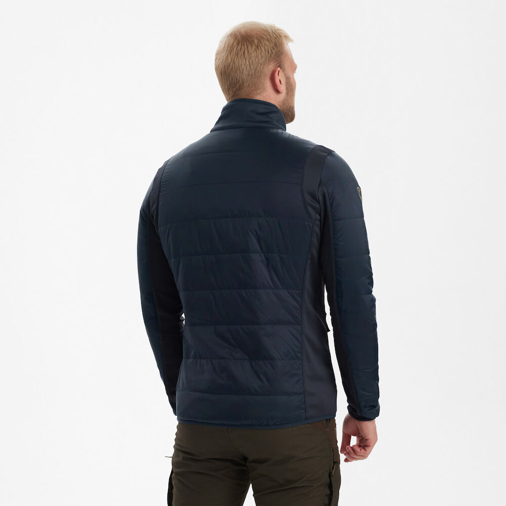 Heat wattierte Jacke - Dark Blue