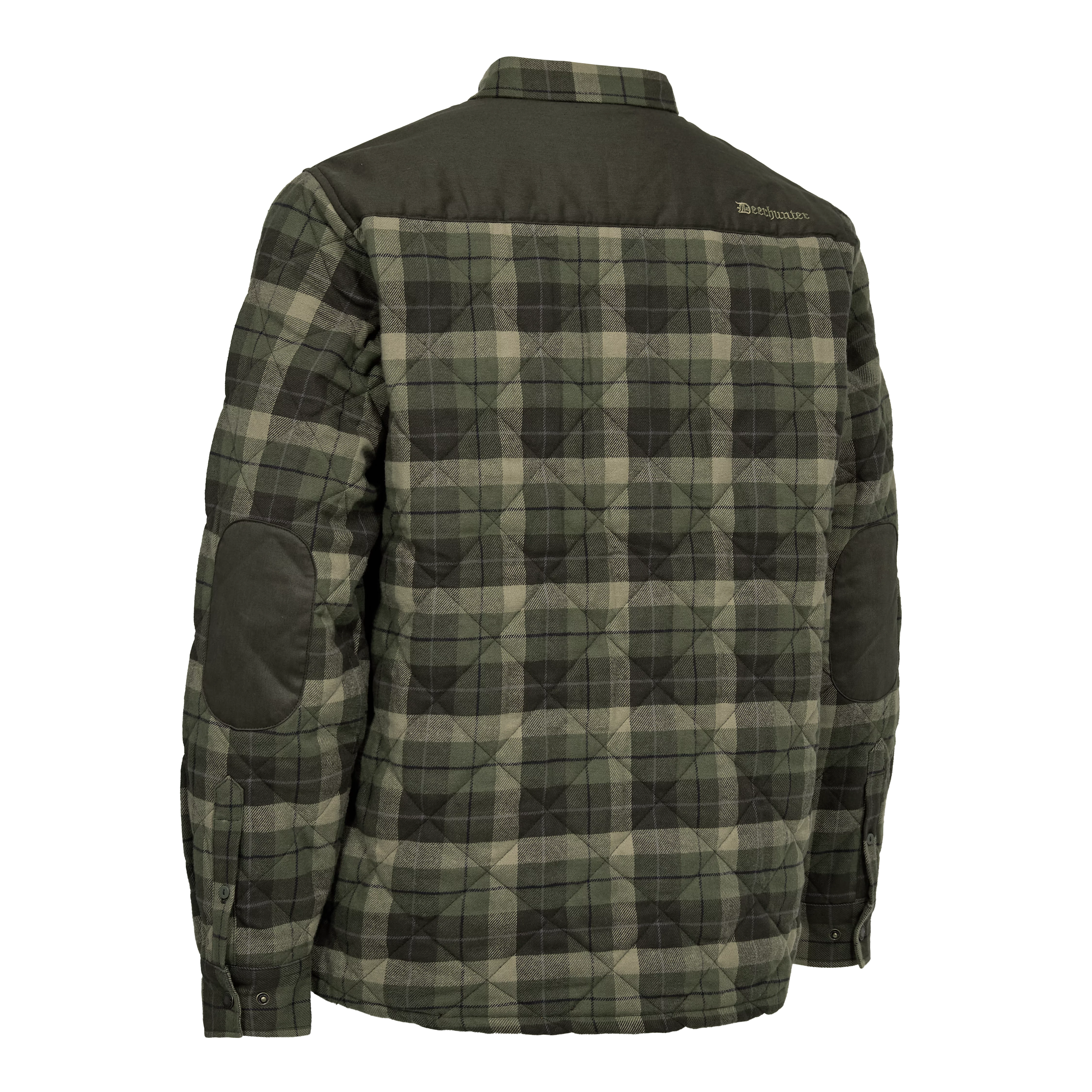 Elbert Gefütterte Hemdjacke - Green Check