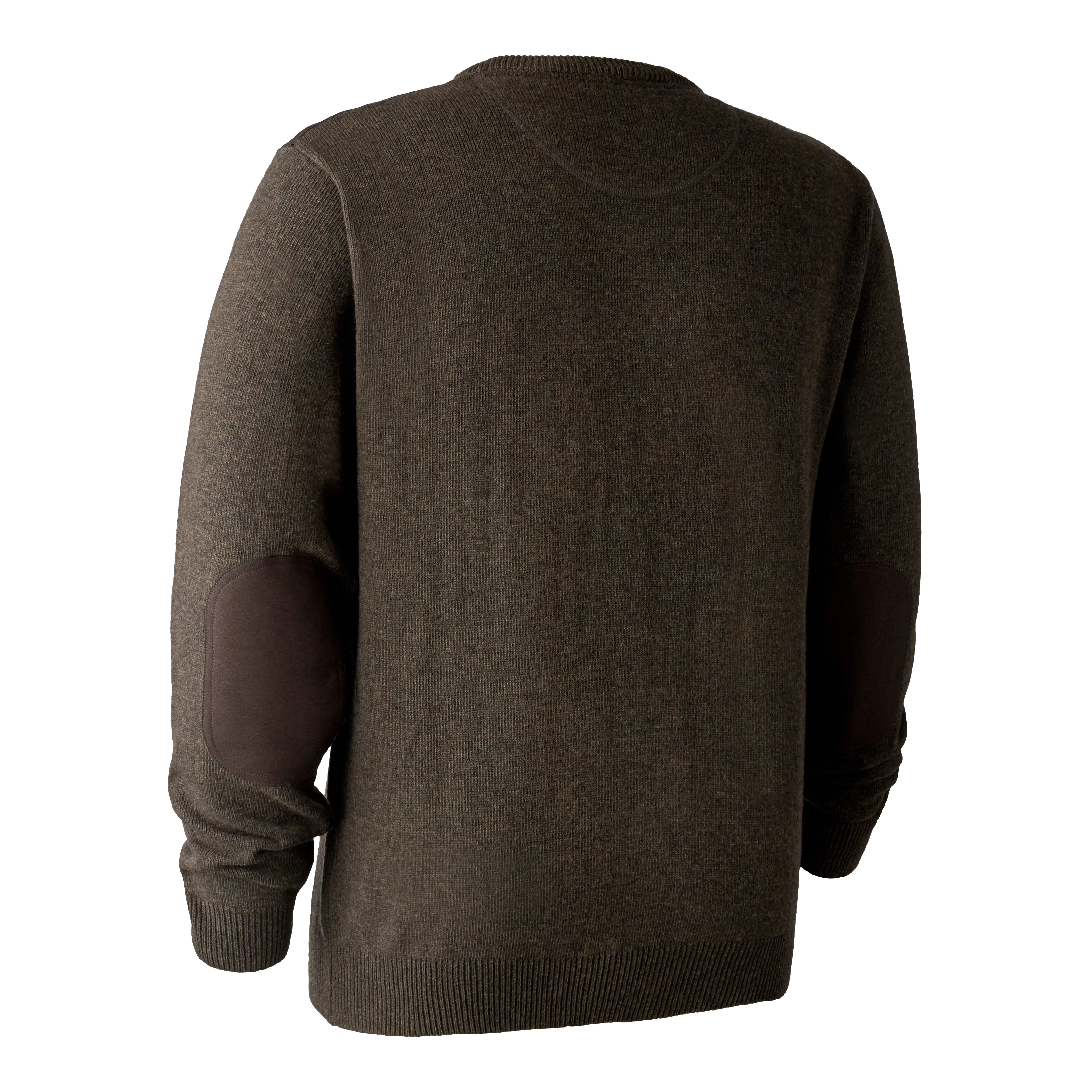 Sheffield Pullover mit V-Ausschnitt - Dark Elm