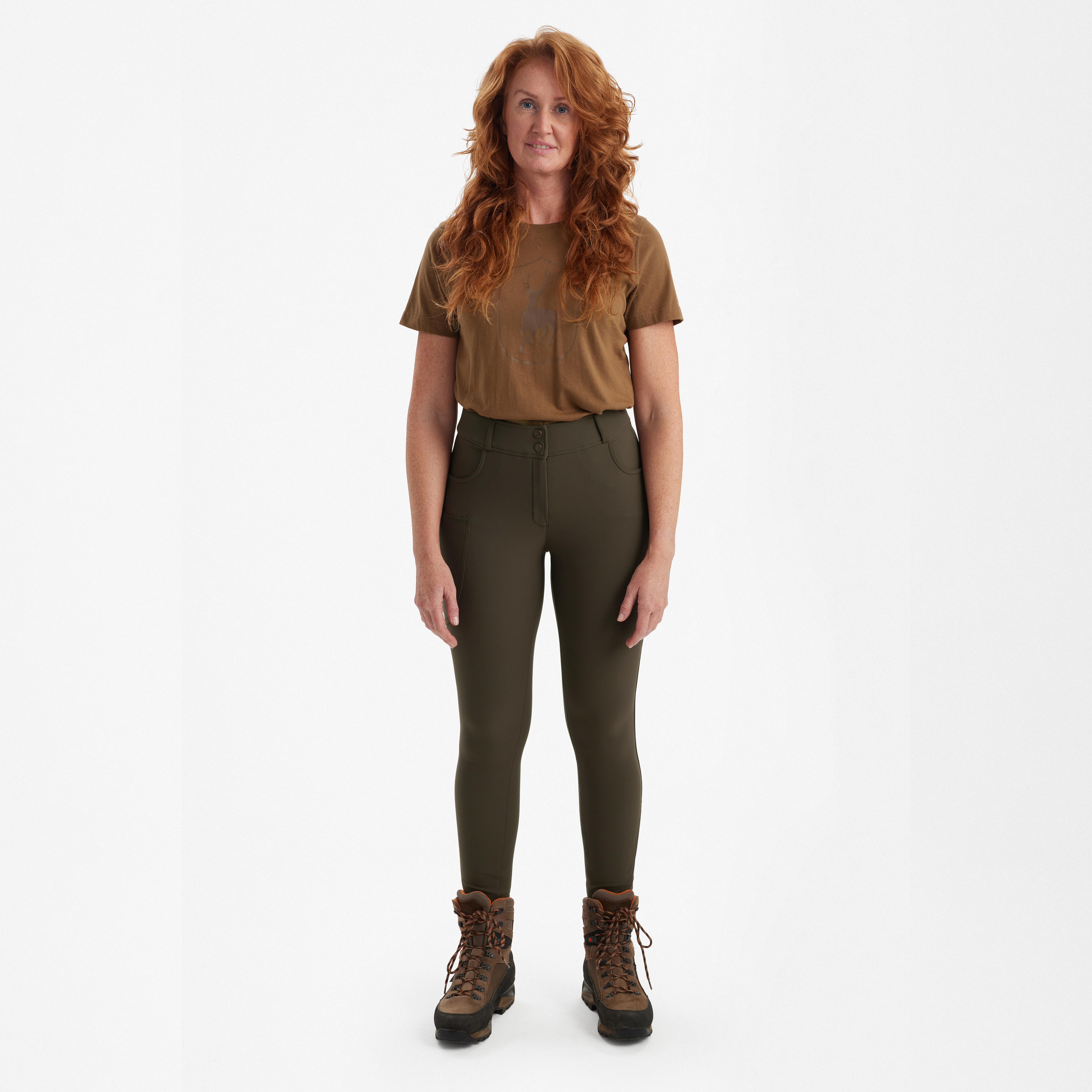 Lady Hunting Leggings - Palm Green