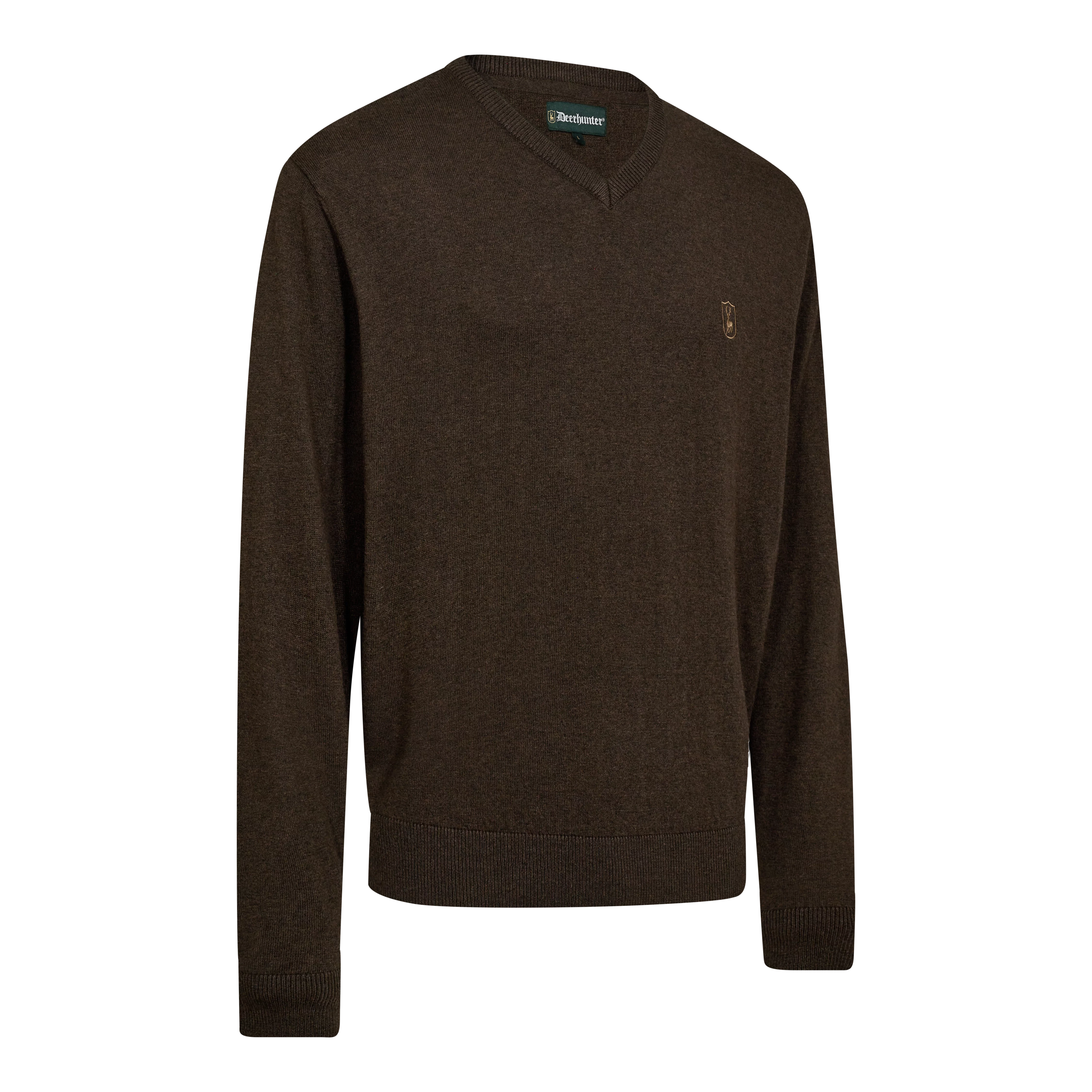 Harrington Strickpullover mit V-Ausschnitt - 