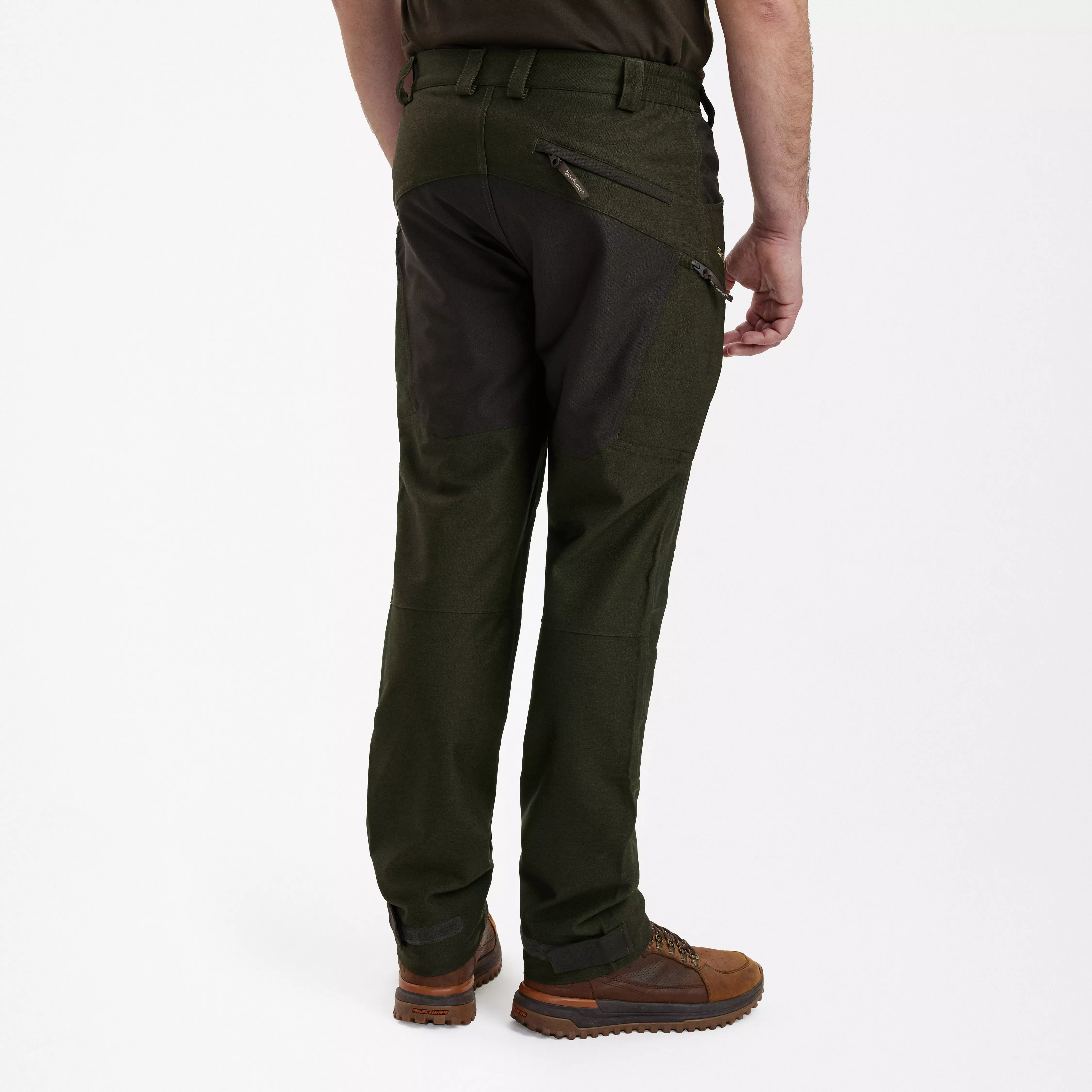 Chasse Trousers - Olive Night melange Chasse Trousers - Olive Night melange