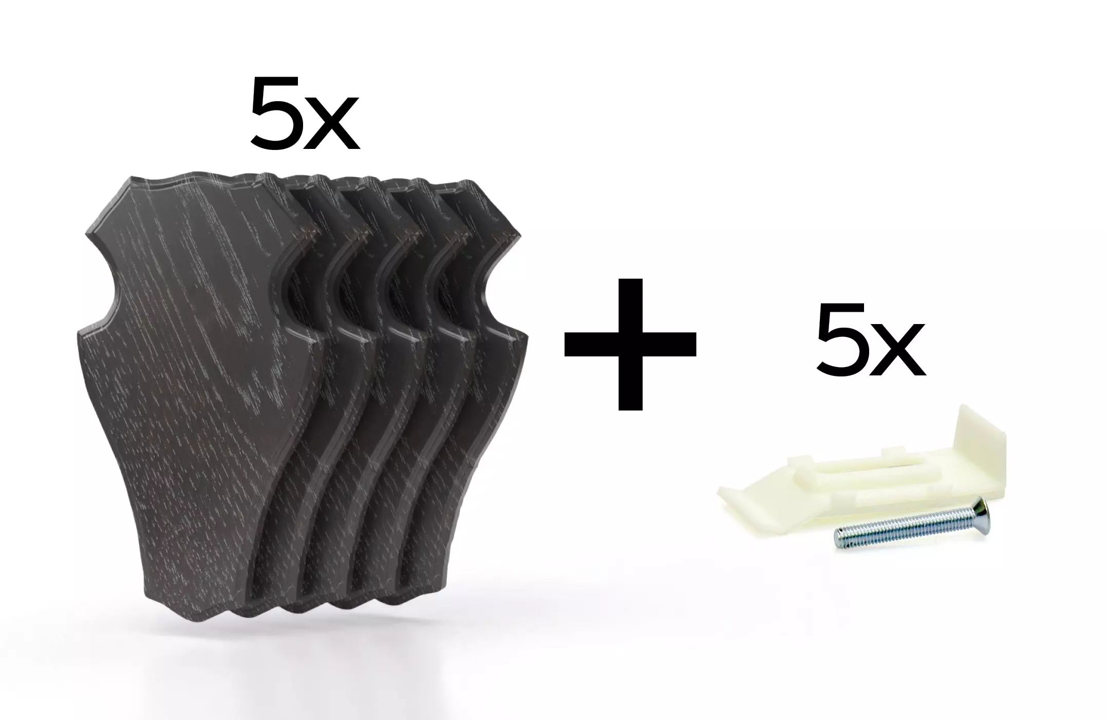 5x Rehbockbrett Eiche 1 22x13 dunkel 5x Rehbockbrett Eiche 1 22x13 dunkel