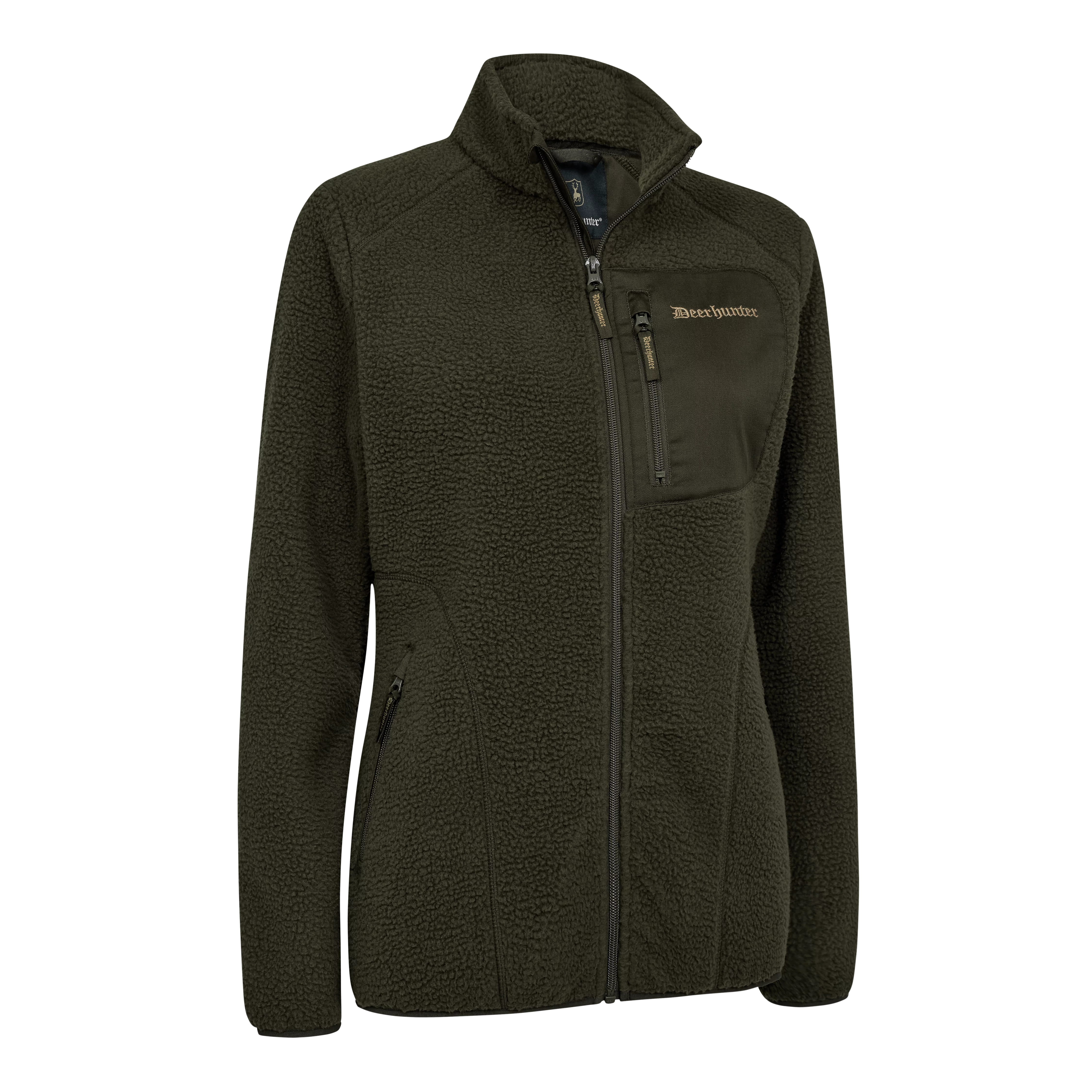 Lady Atlas Fleece Jacke - Forest Green Lady Atlas Fleece Jacke - Forest Green