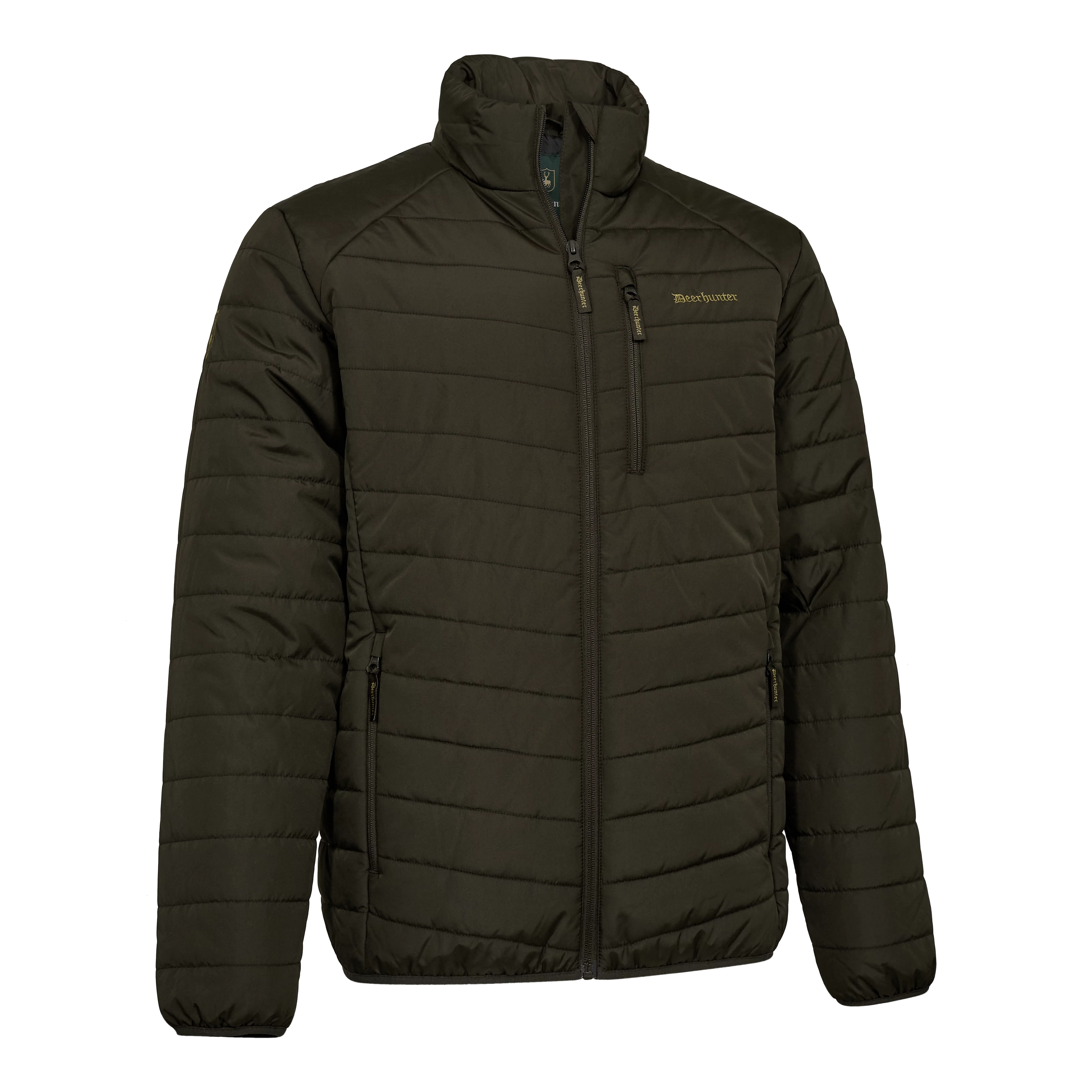 Moor Voll wattierte Jacke - Brown Leaf