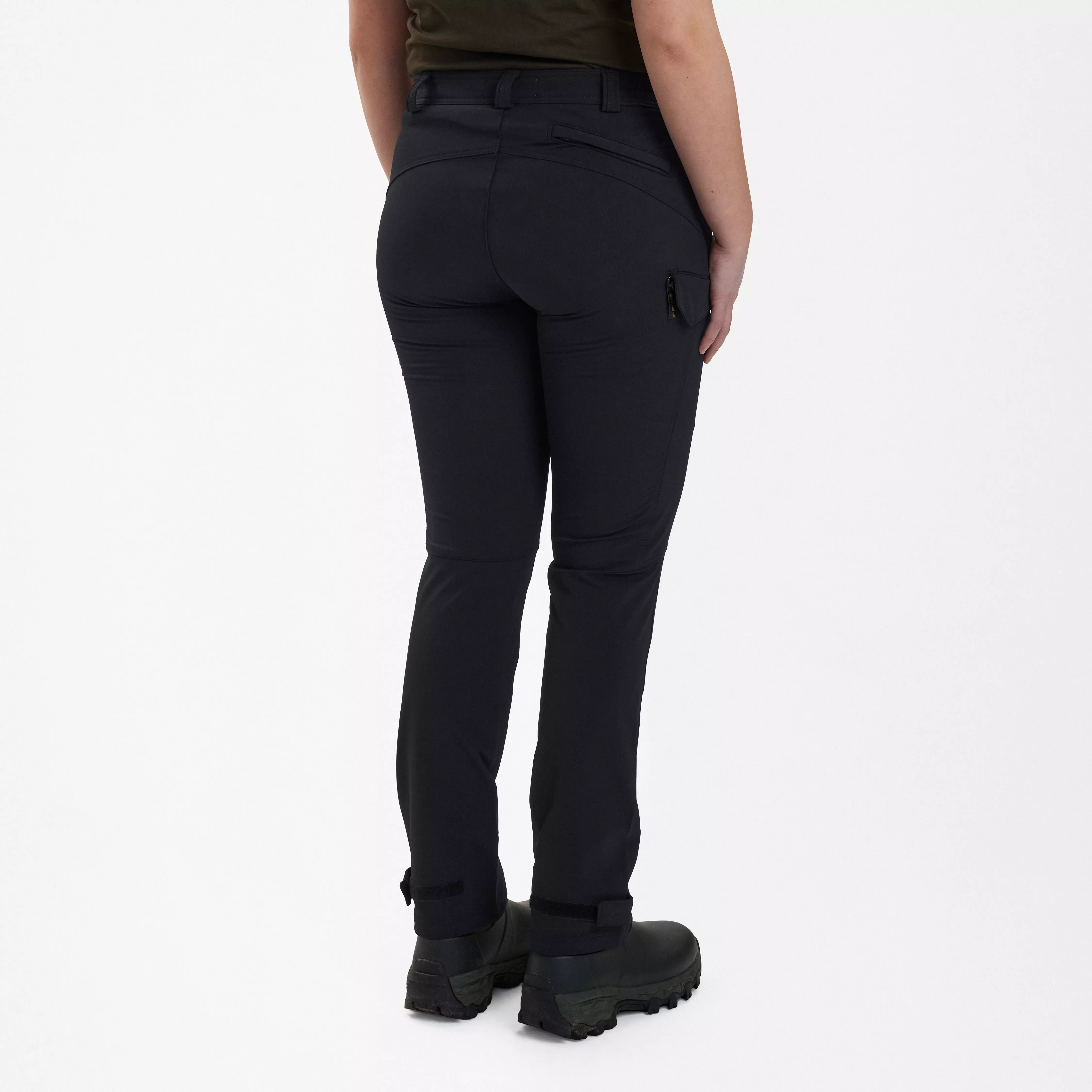 Lady Ann Full Stretch Hose - Black
