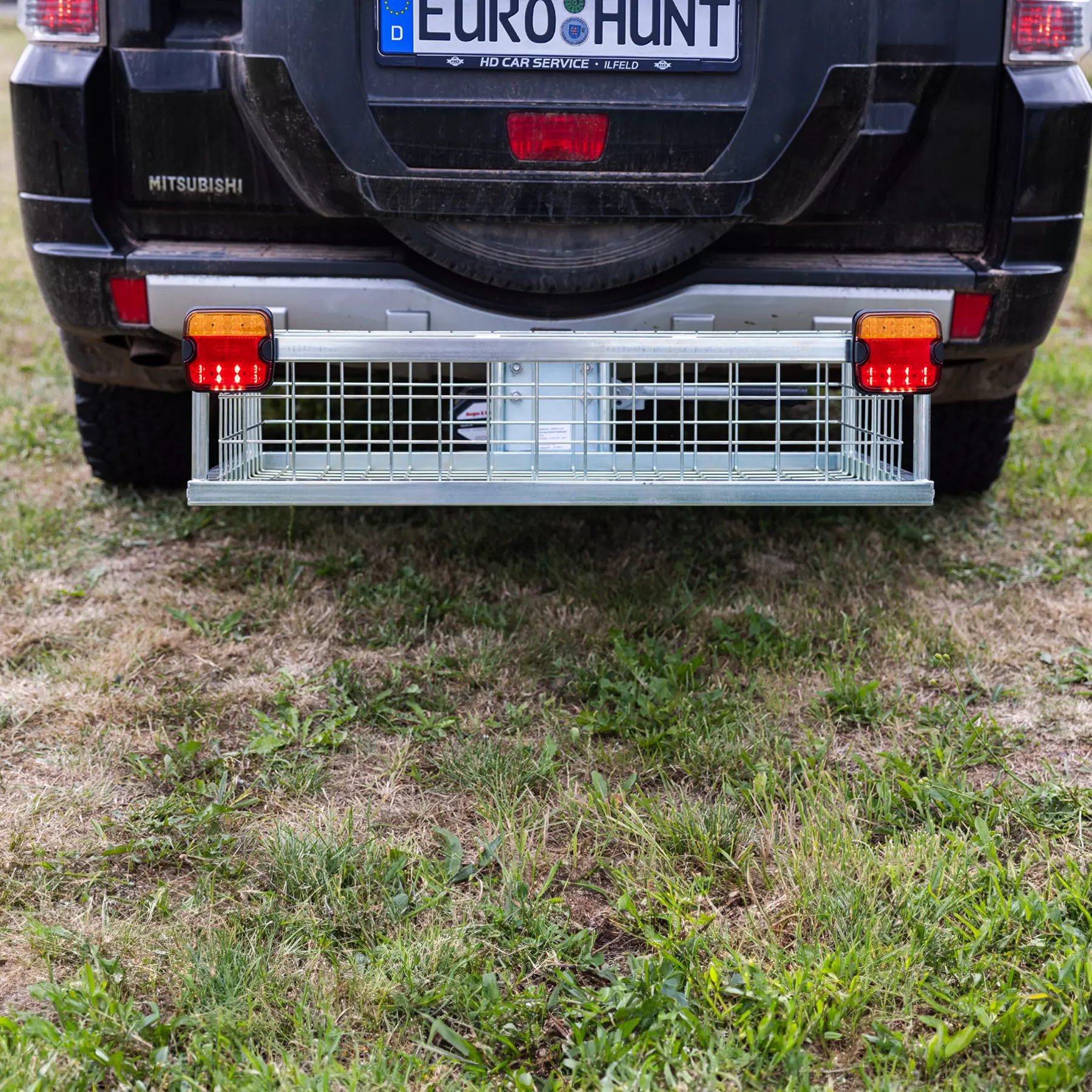 Funk LED Anhängerbeleuchtung mit Li-Ion Akku und Magnethalterung,