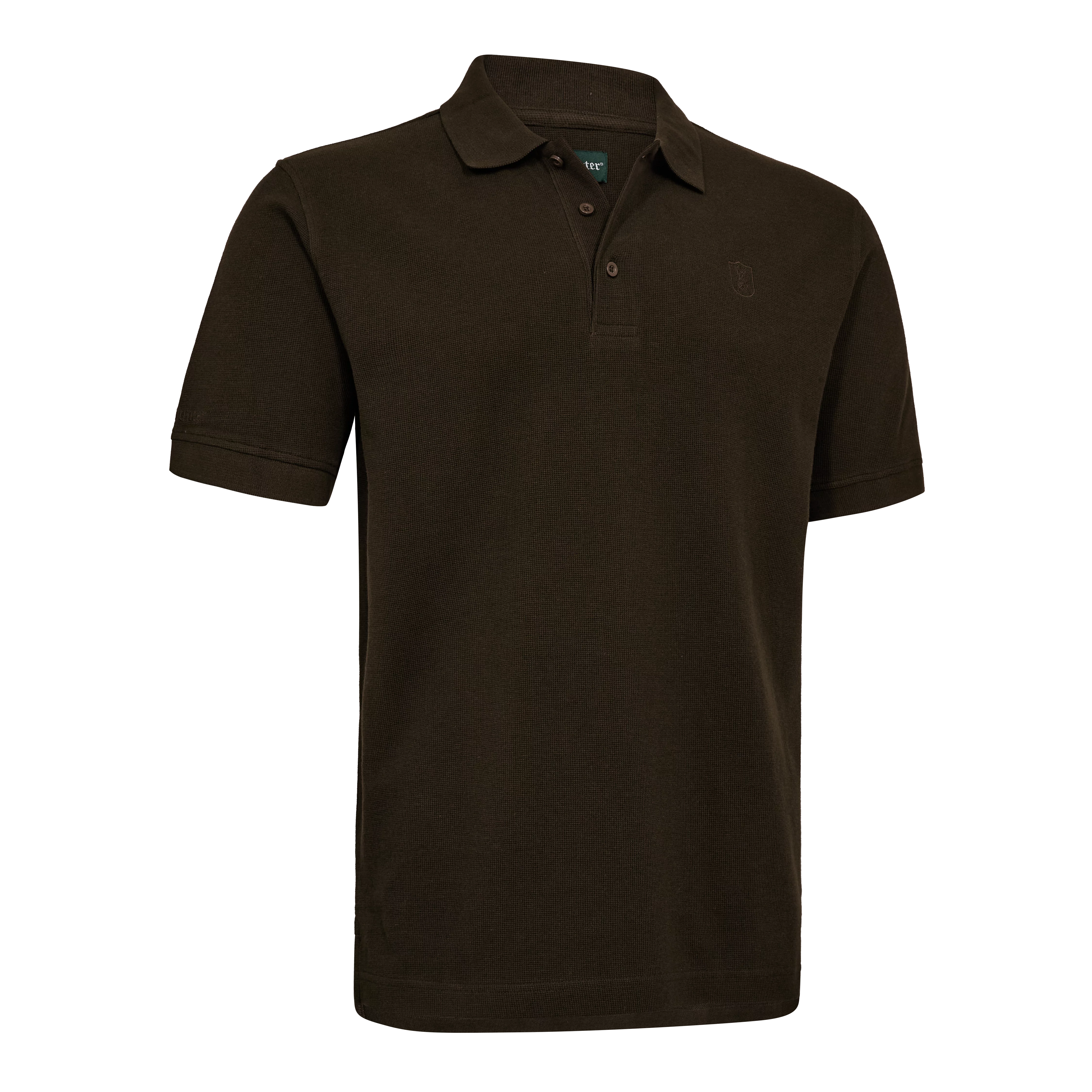 Griffin Poloshirt - Otter Brown Griffin Poloshirt - Otter Brown