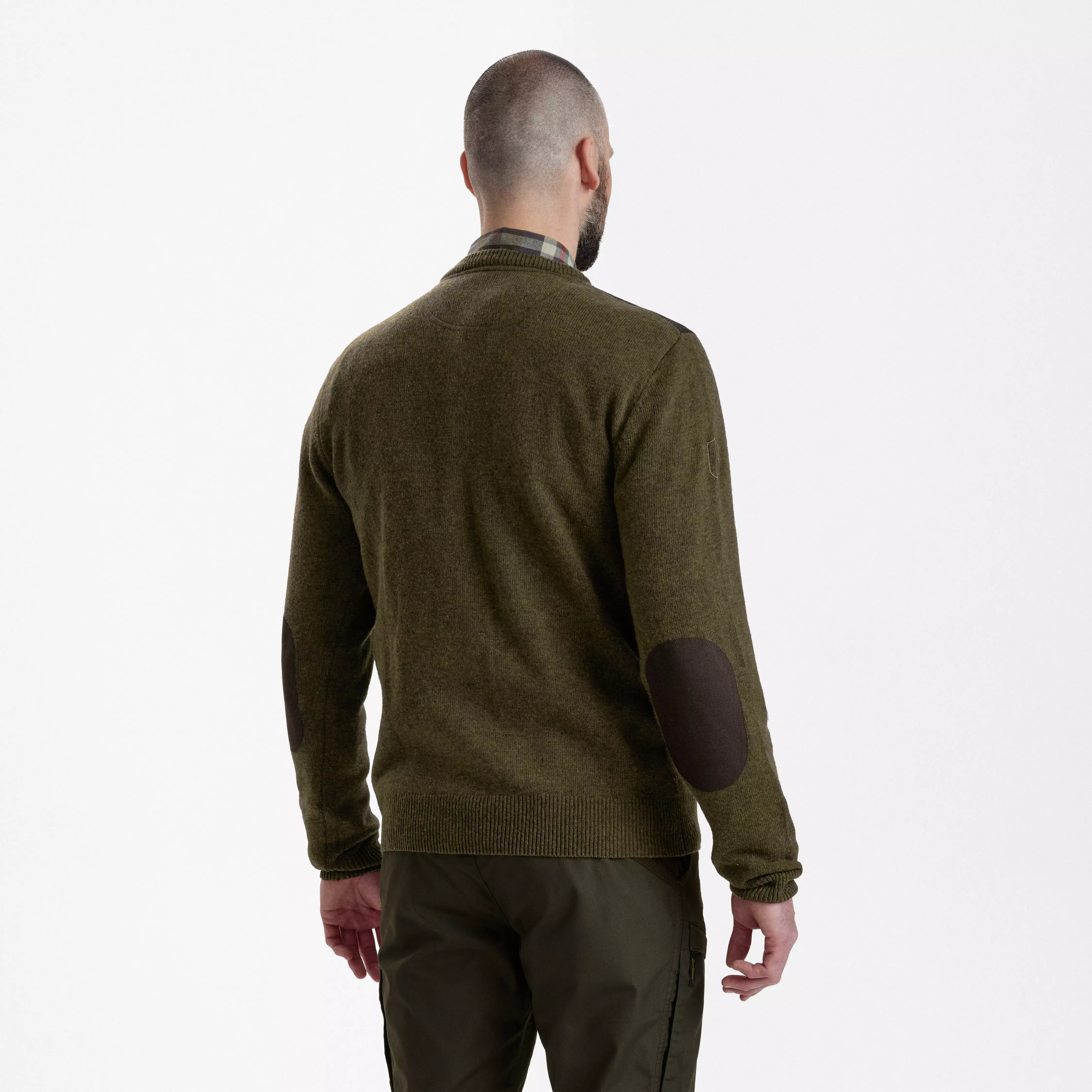 Sheffield Pullover mit V-Ausschnitt - Cypress