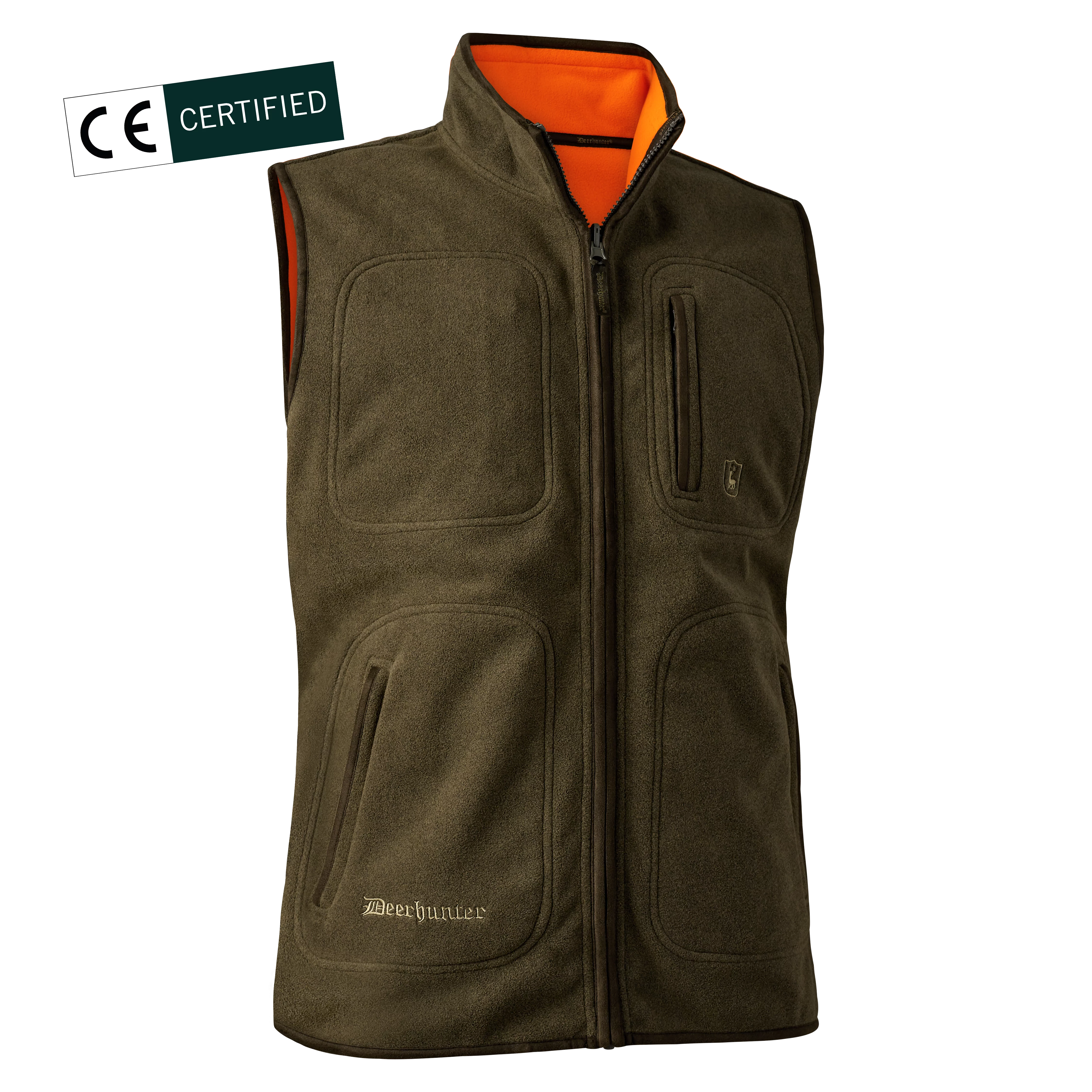 Gamekeeper Wendbare Fleece Weste - Safety Orange