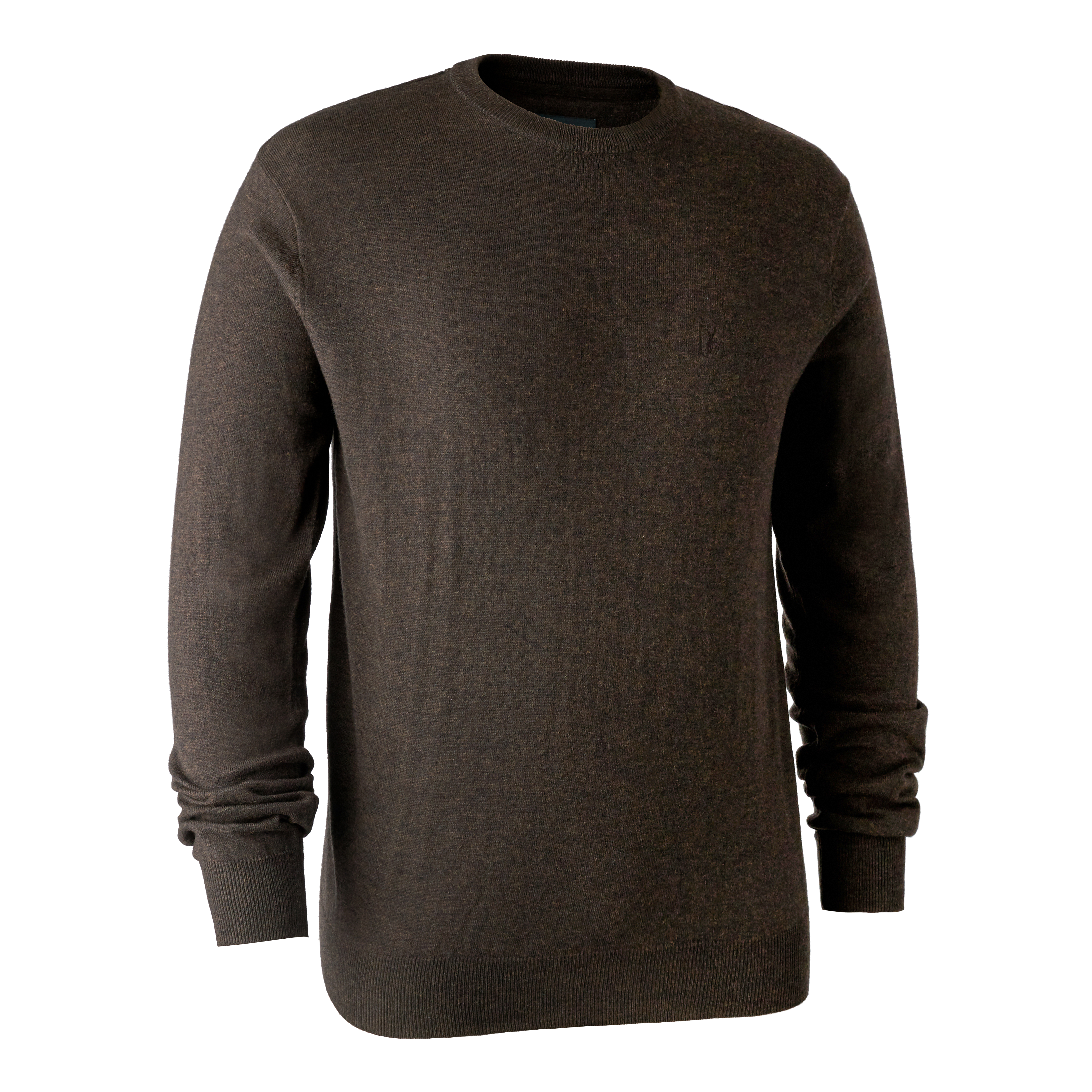 Kingston Pullover mit Rundhalsausschnitt - Dark Elm