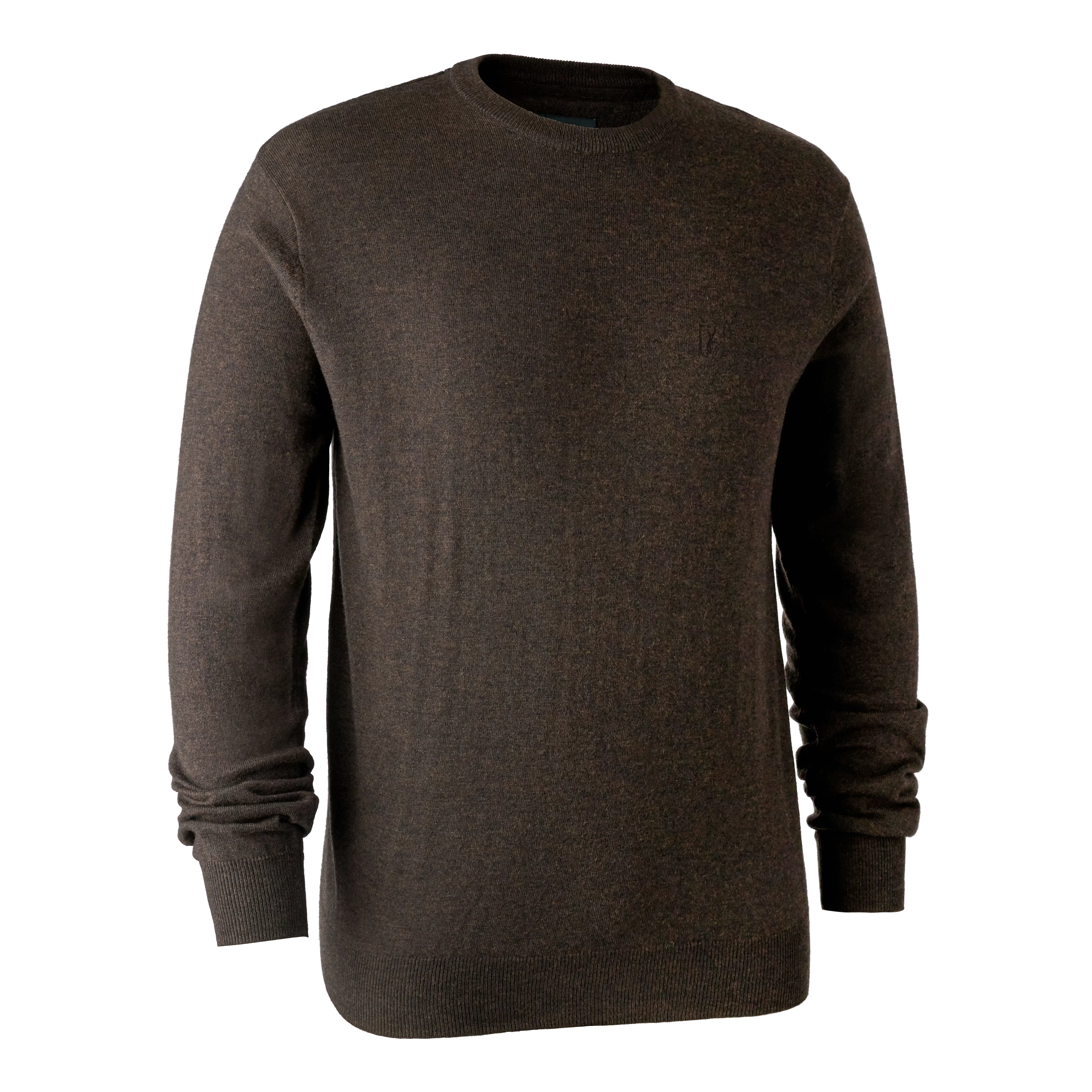 Kingston Pullover mit Rundhalsausschnitt - Dark Elm