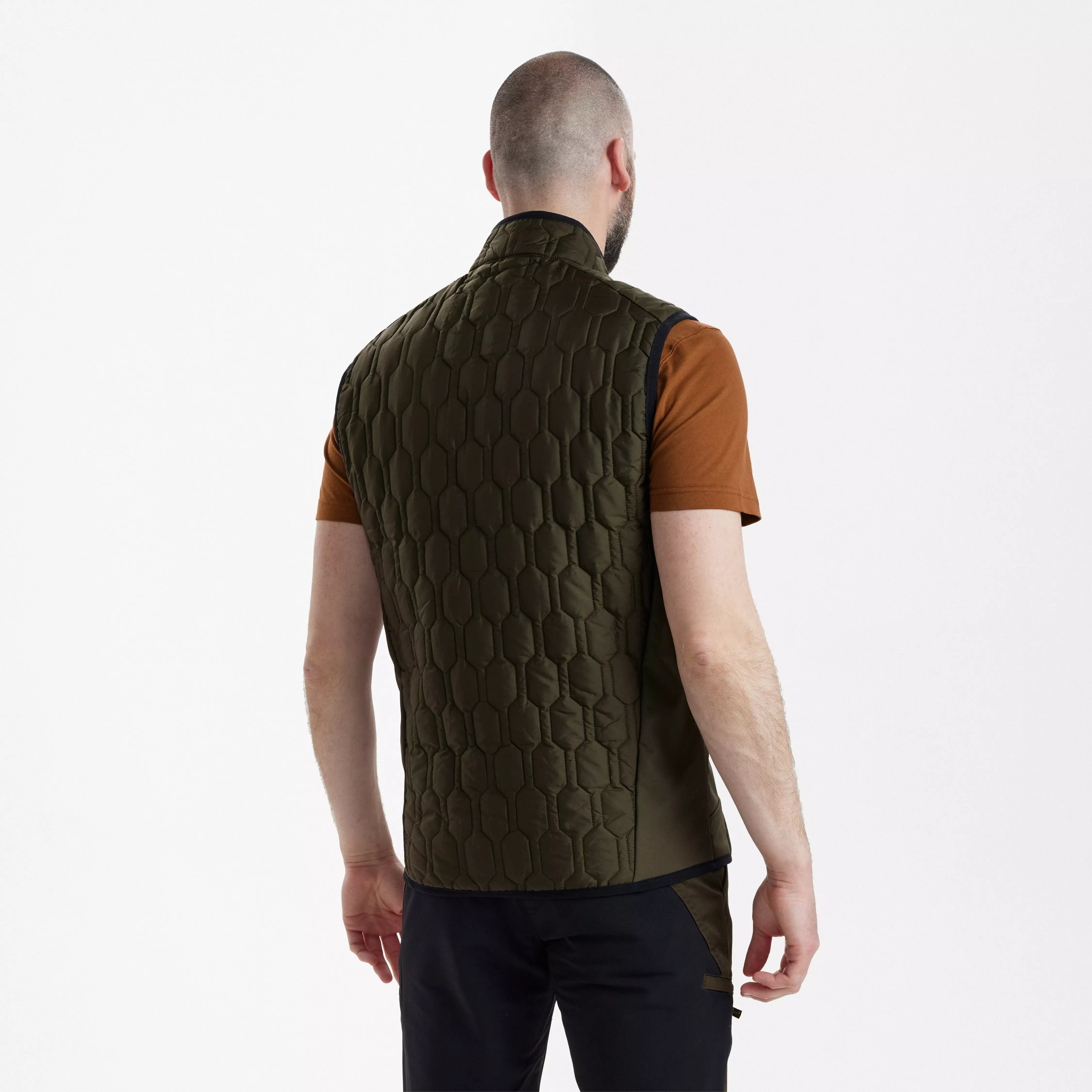 Mossdale Steppweste - Forest Green