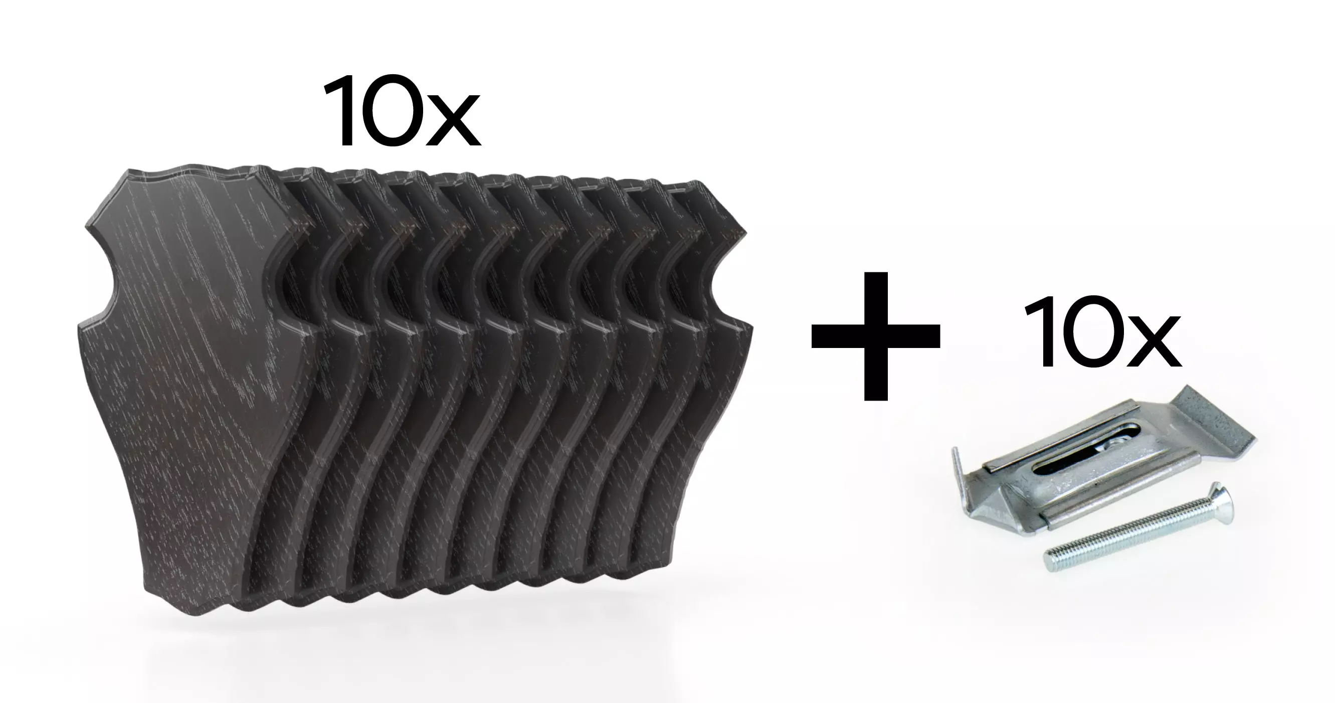 10x Rehbockbrett Eiche 1 22x13 dunkel 10x Rehbockbrett Eiche 1 22x13 dunkel