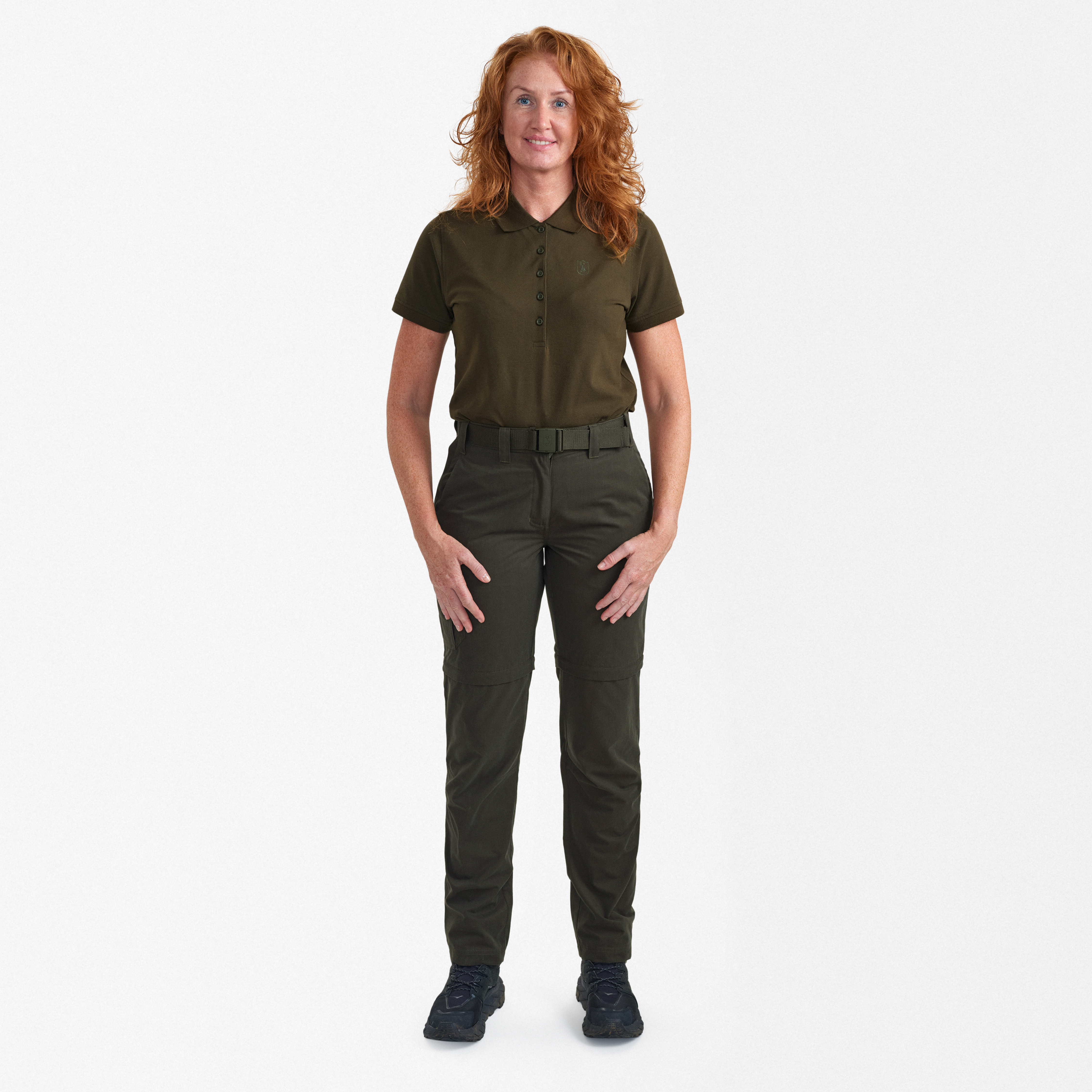 Lady Slogen Zip-Off-Hose - Timber