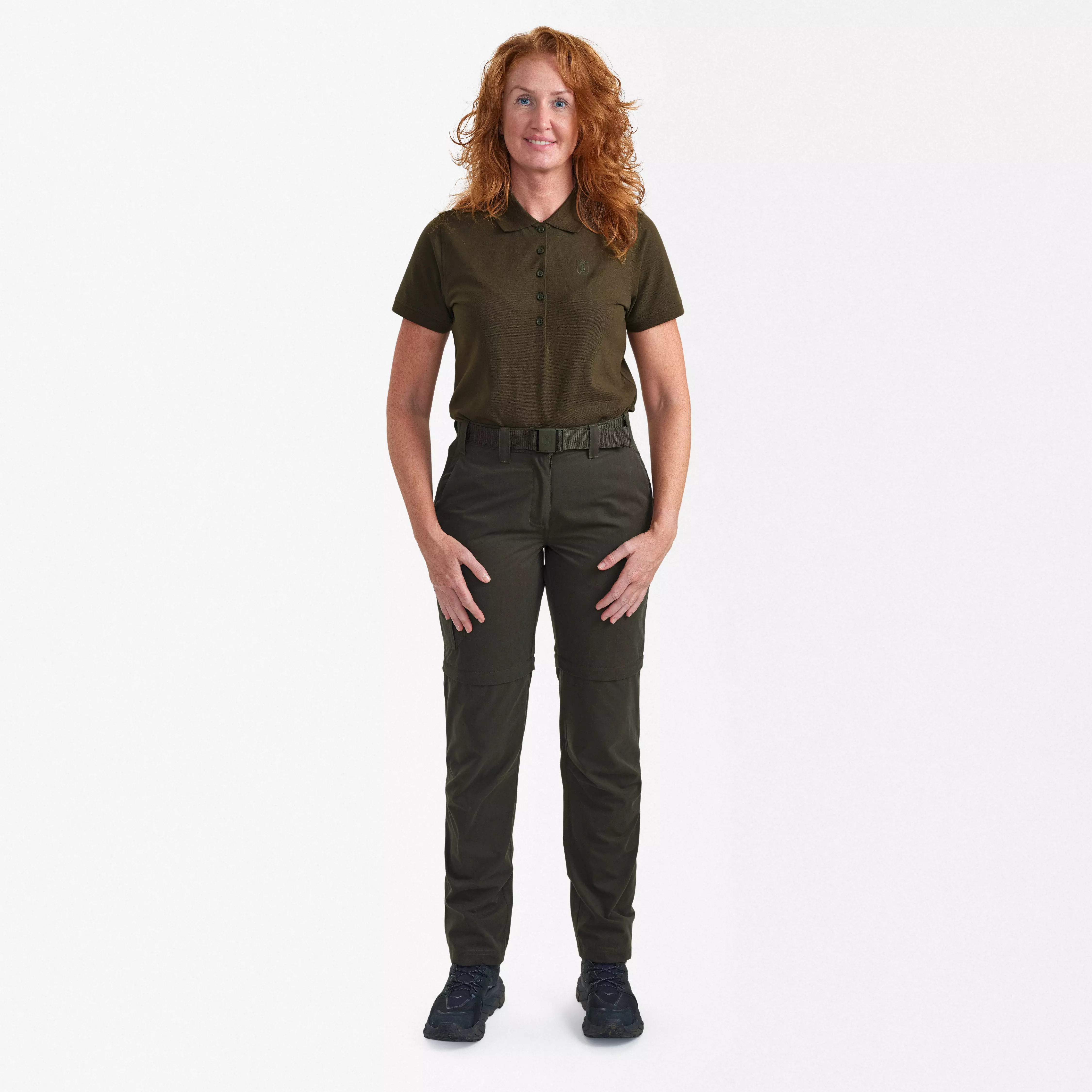 Lady Slogen Zip-Off-Hose - Timber