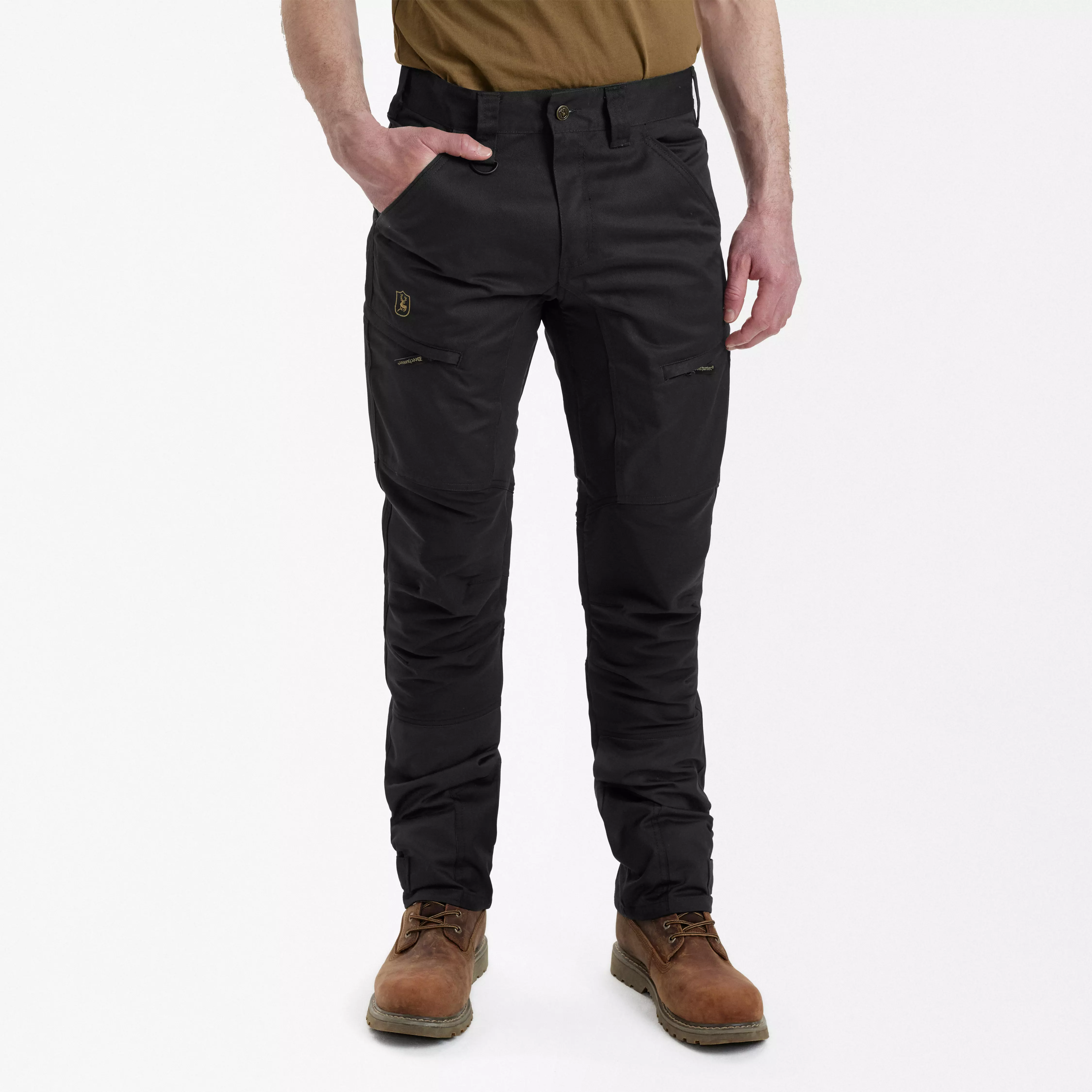 Rogaland Stretchhose mit kontrast - Black Rogaland Stretchhose mit kontrast - Black