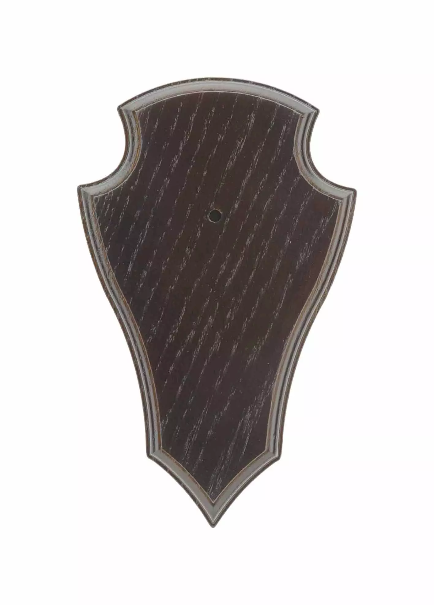 Rehbockbrett Eiche 2 - 22x13 cm Dunkel