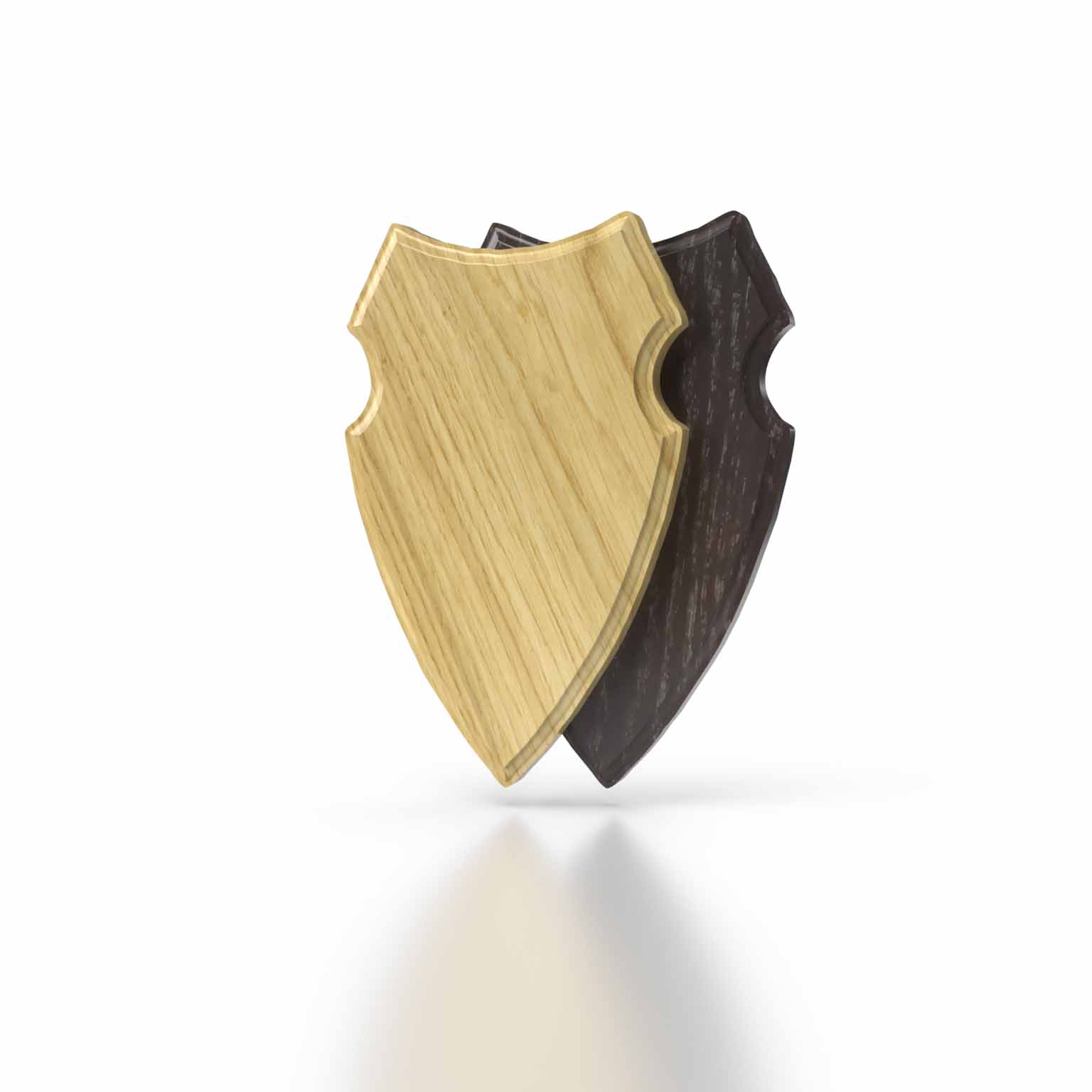 Rehbockbrett Eiche 3 - 19x12 cm Hell