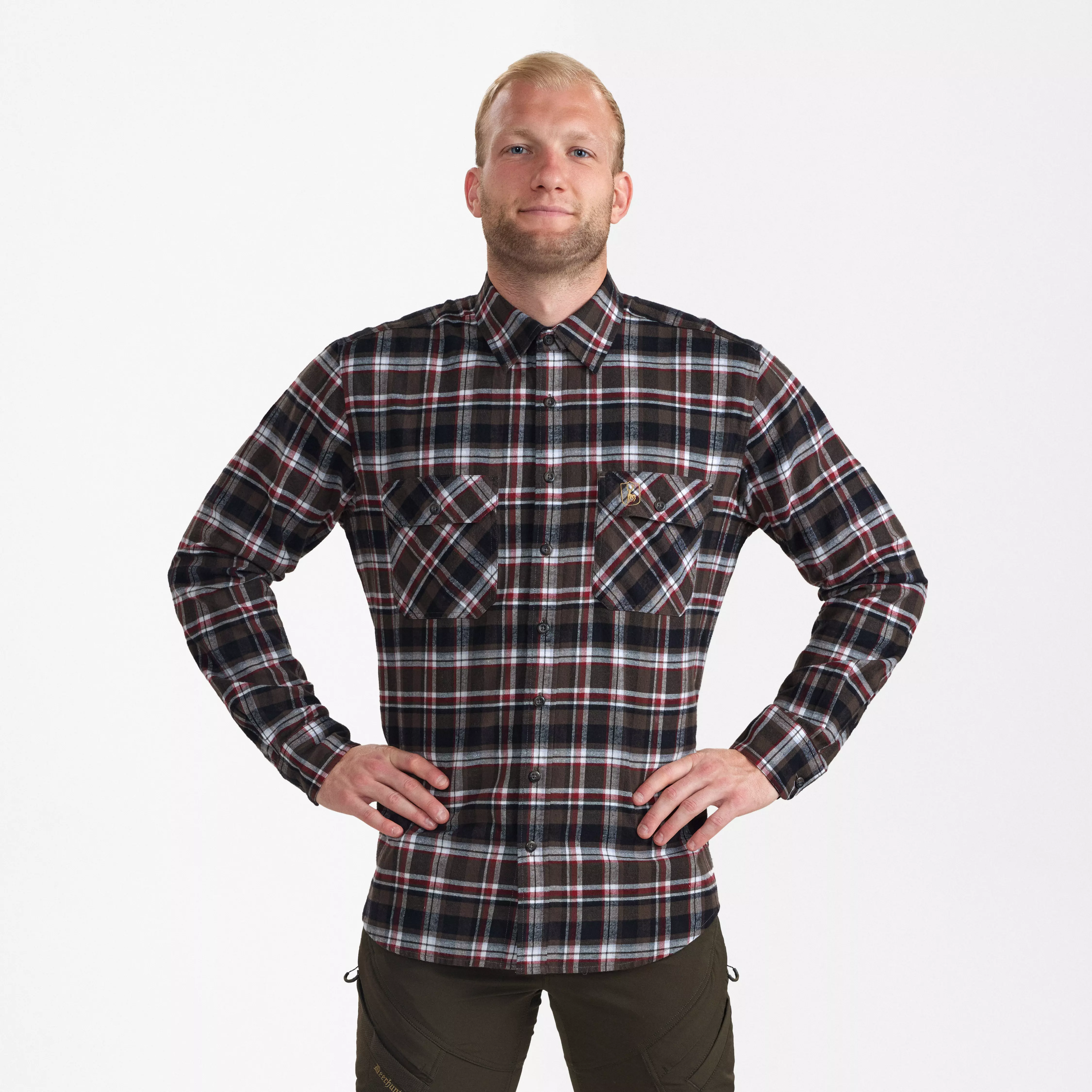 Nathan Hemd - Brown Check