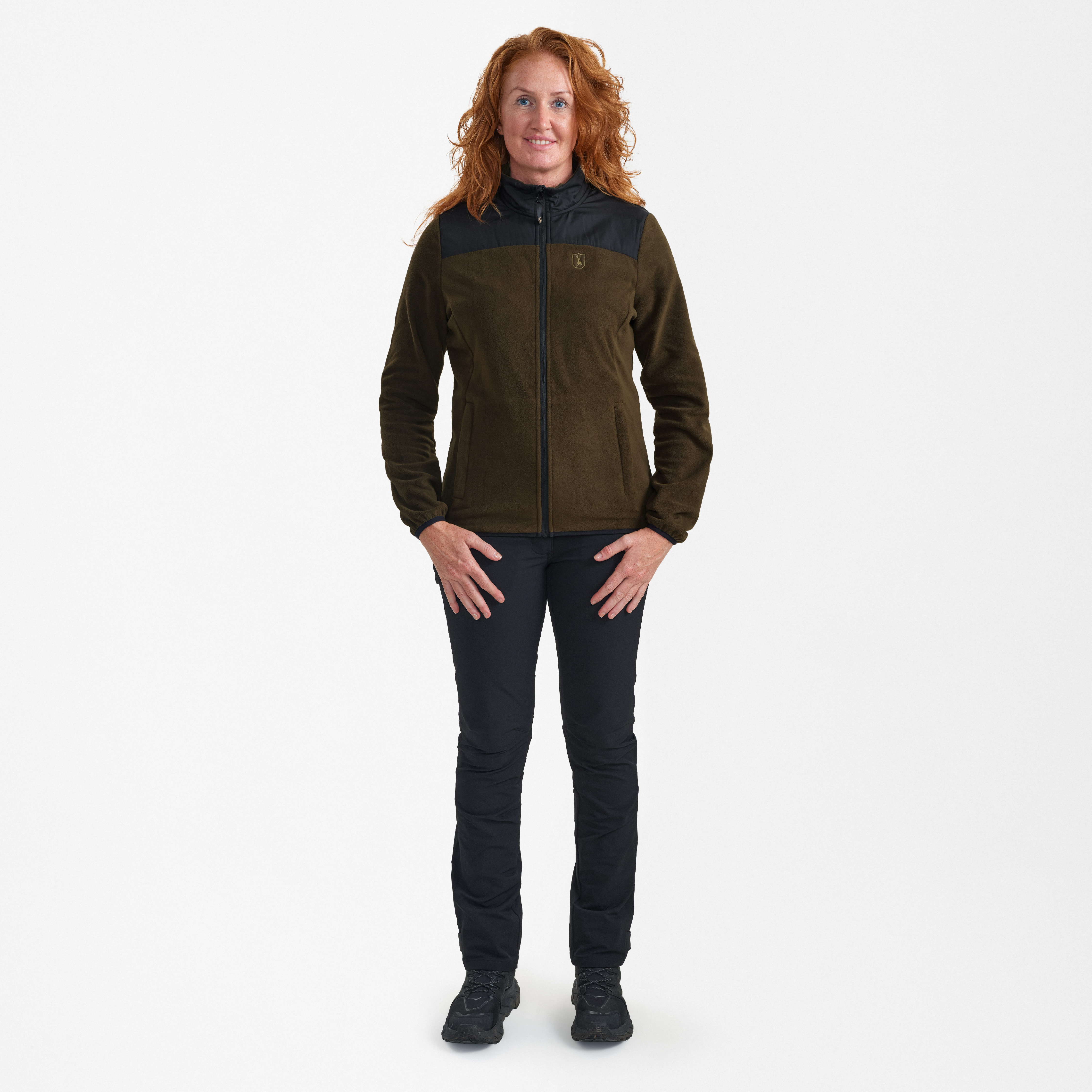 Lady Northward Fleecejacke - Chestnut Brown