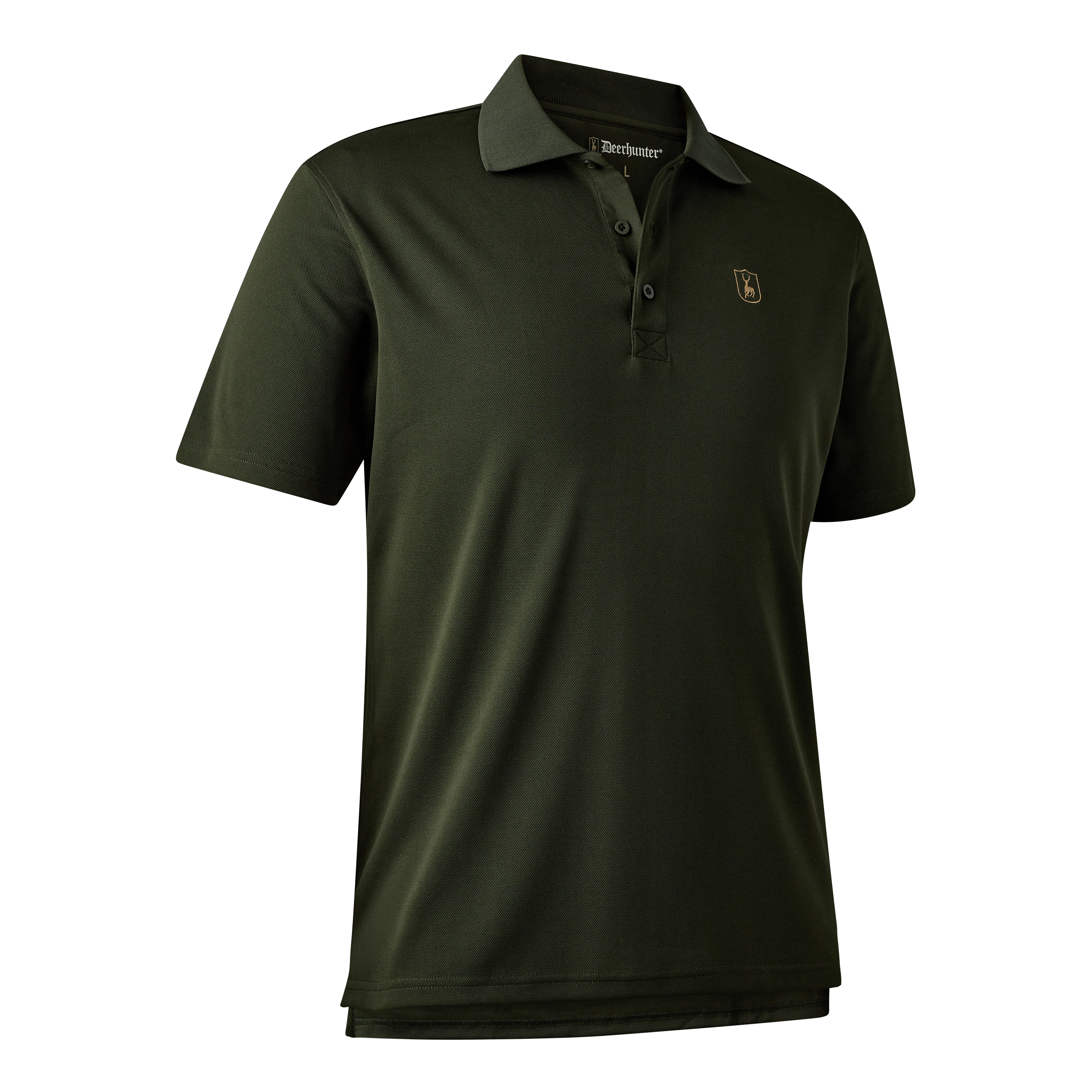 Climate Polo Shirt mit 37.5® Technology - Forest Ember
