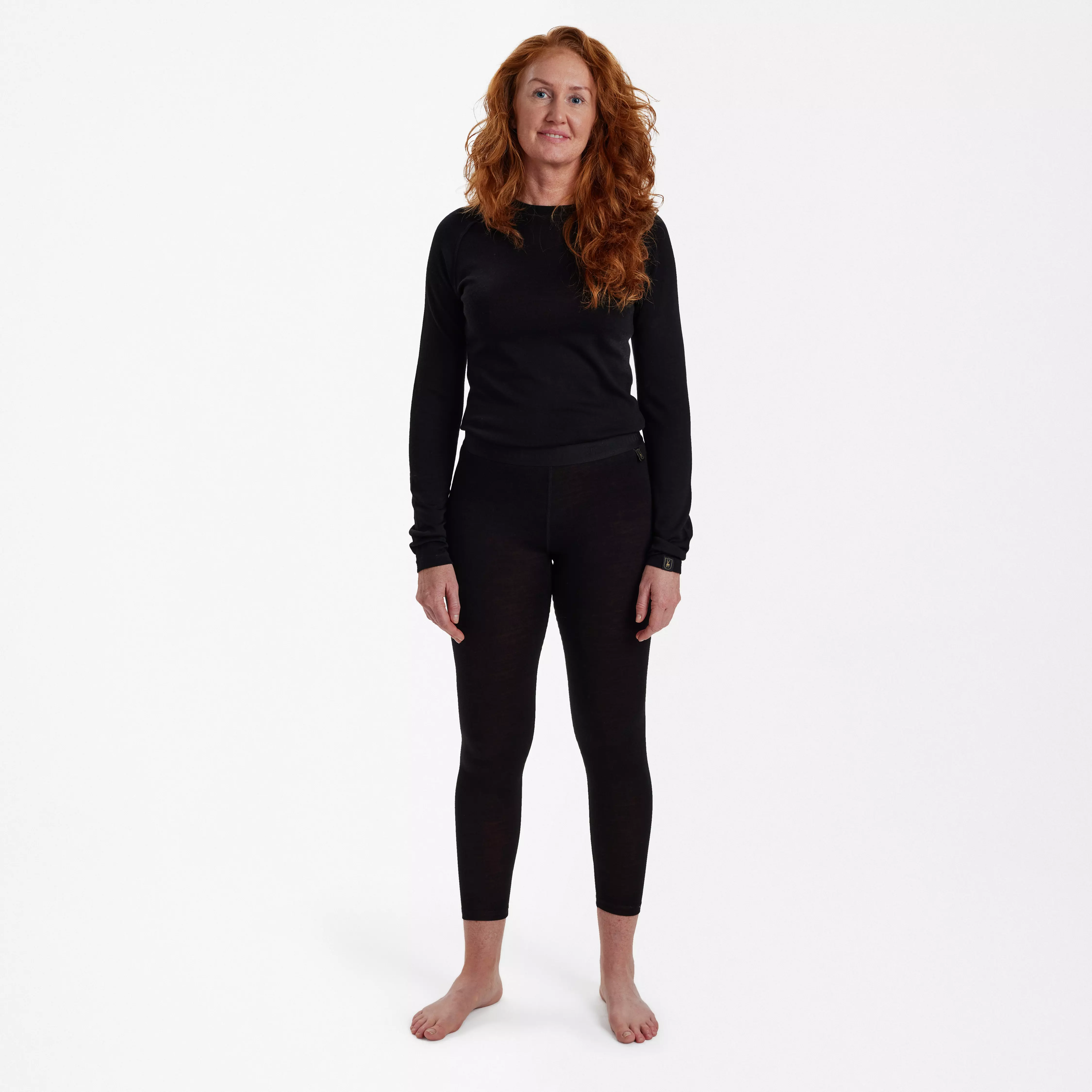 Lady Quinn Merino Leggings - Black Oak