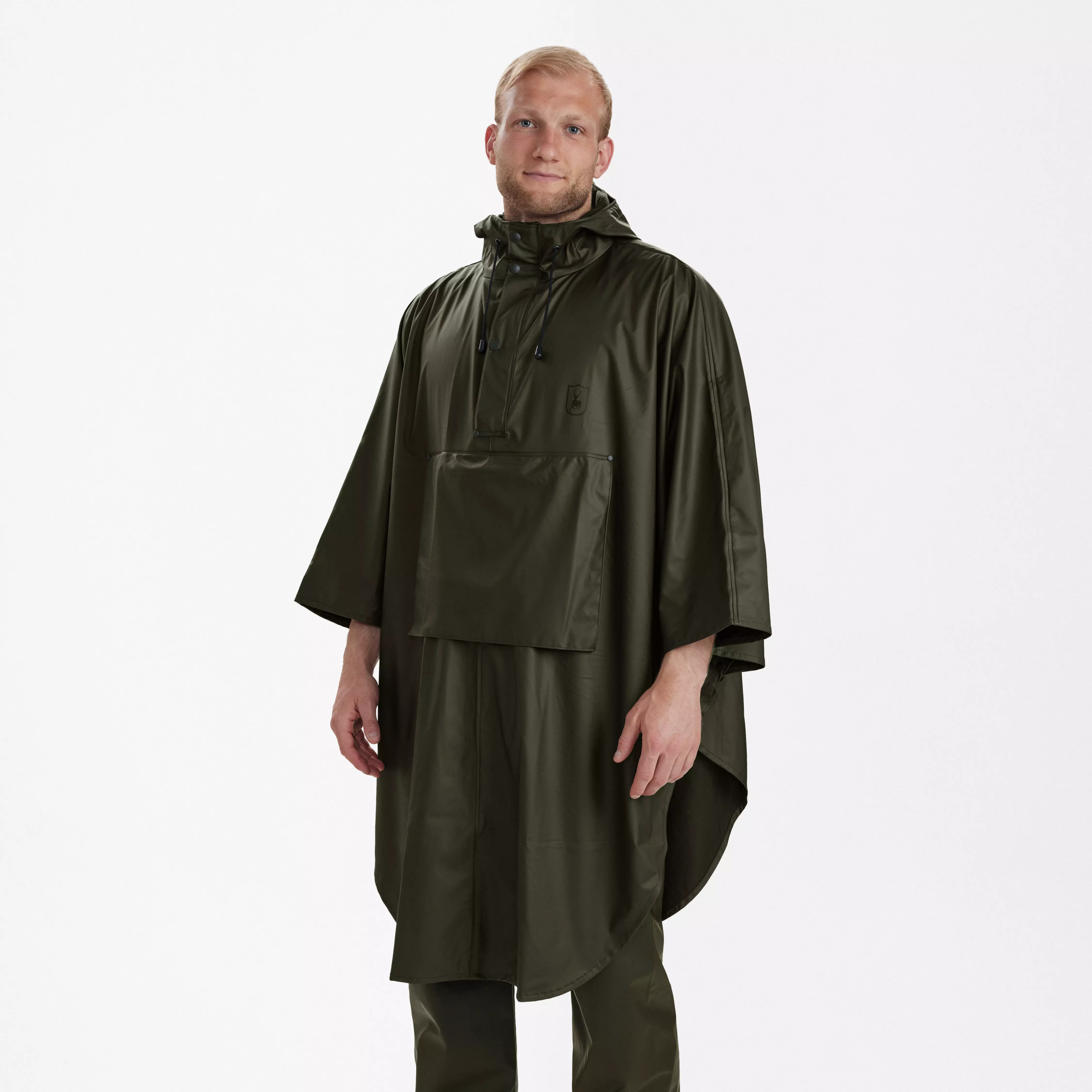 Hurricane Regen Poncho - Art Green