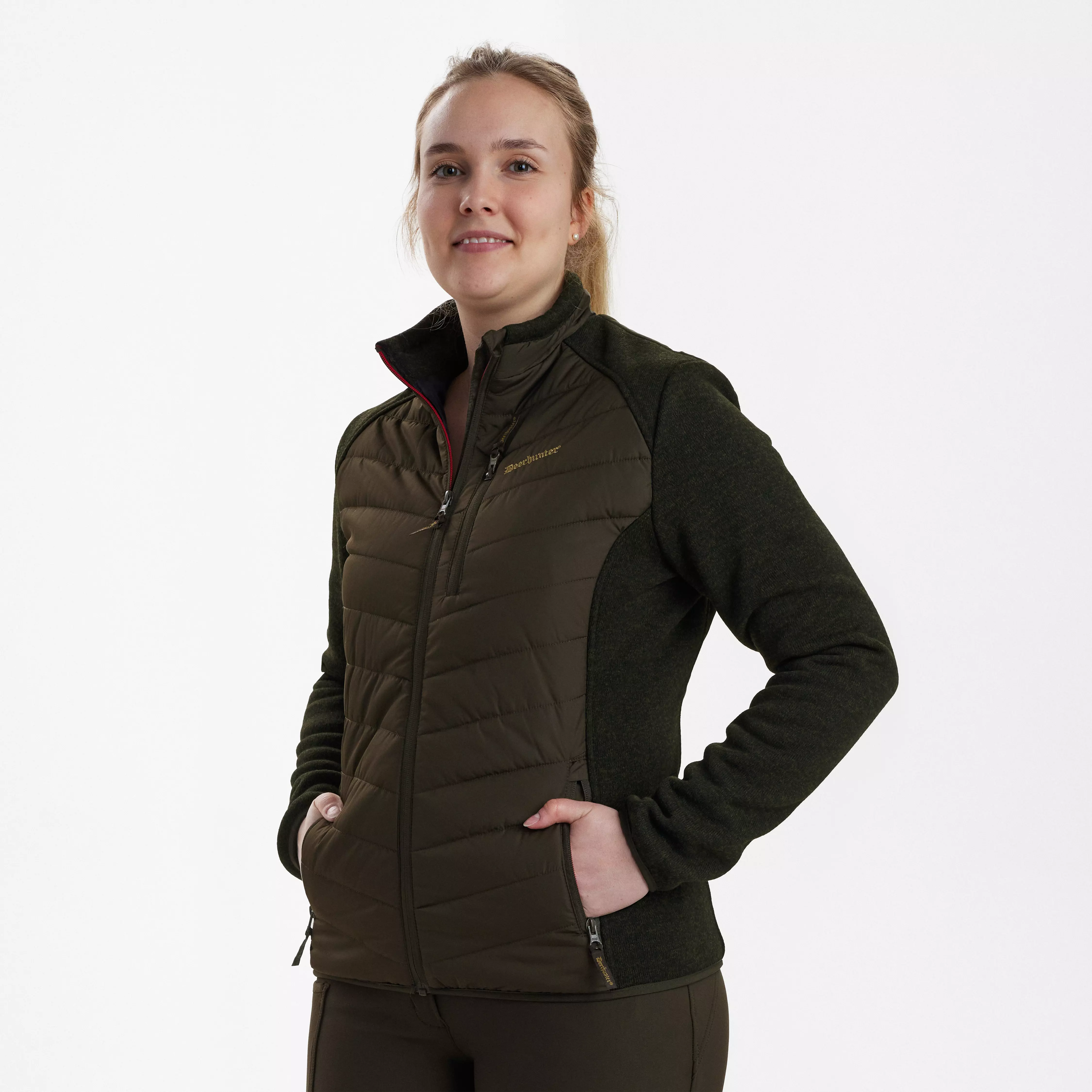 Lady Caroline Wattierte Jacke - Timber