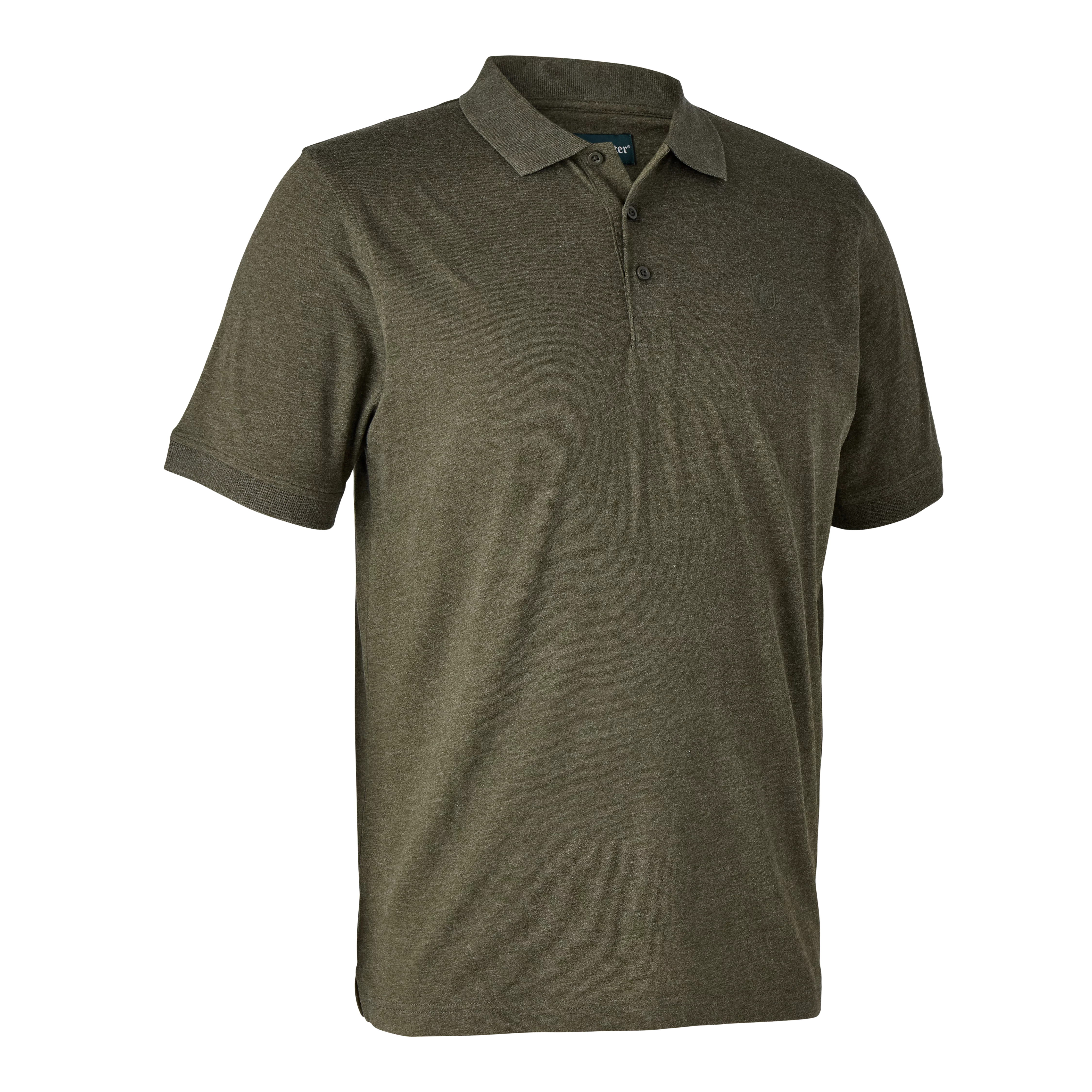 Gunnar Polo Hemd - Adventure Green Melange