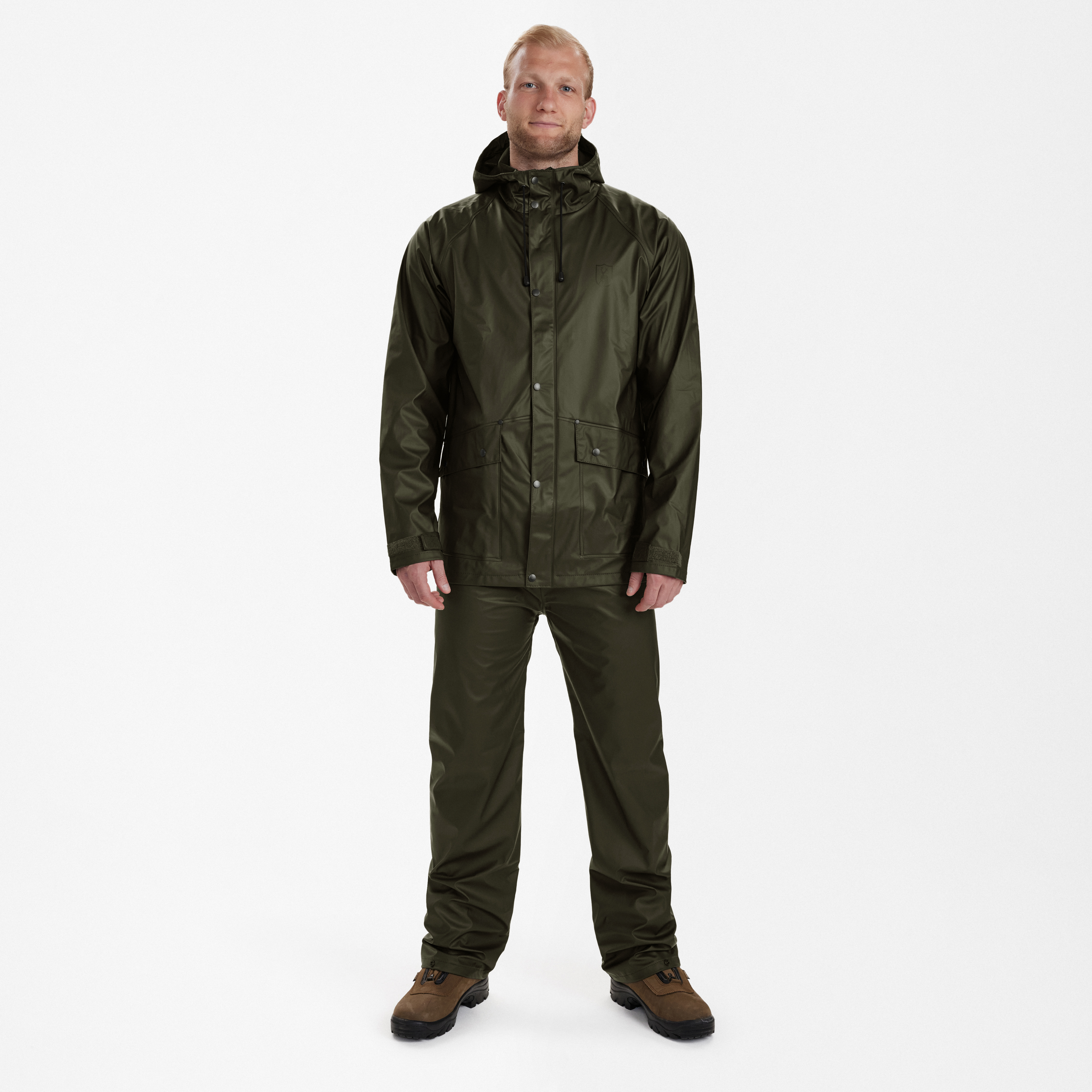 Hurricane Regen Jacke - Art Green