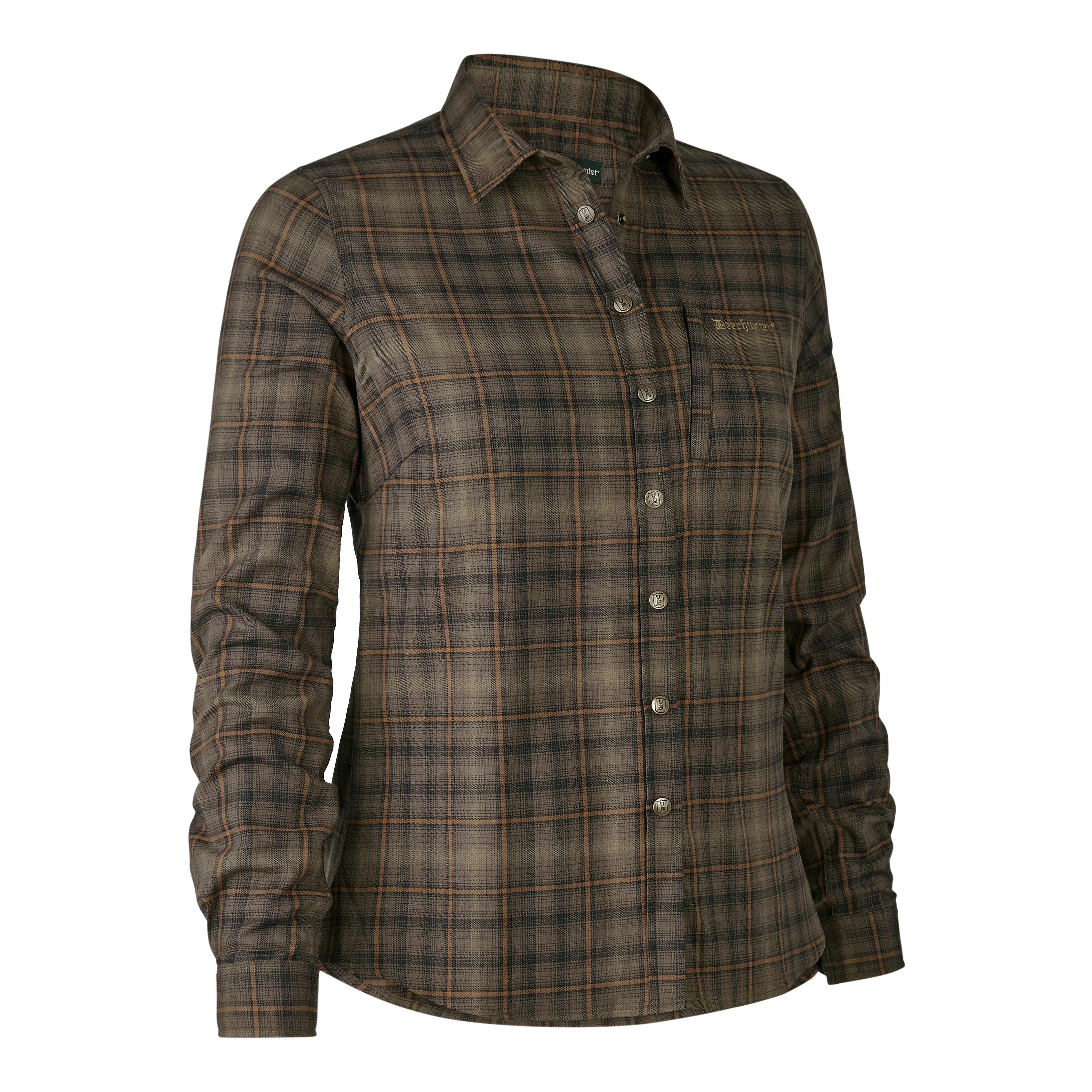 Lady Emery Hemd - Green Check