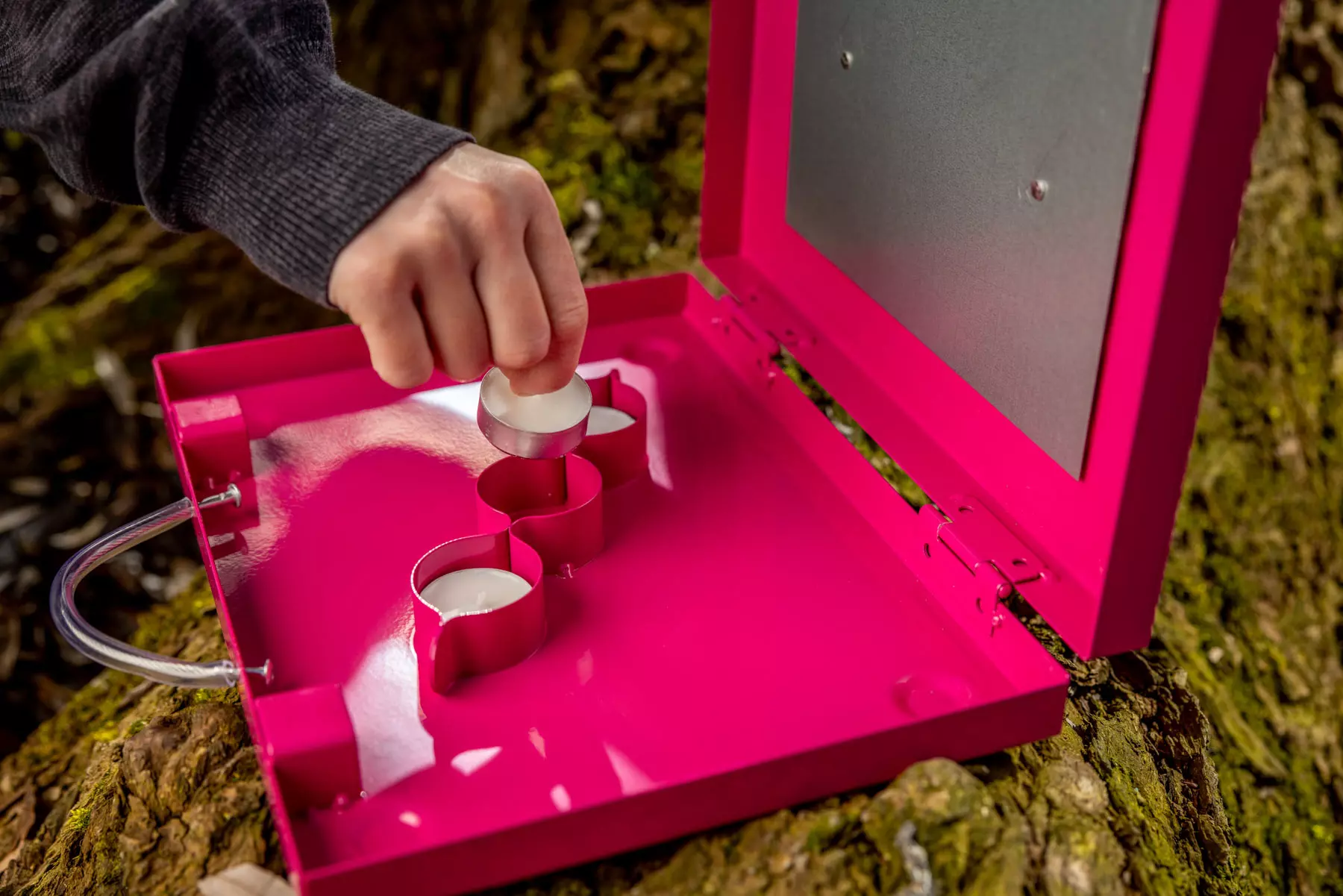 Teelichtheizer Lady Edition