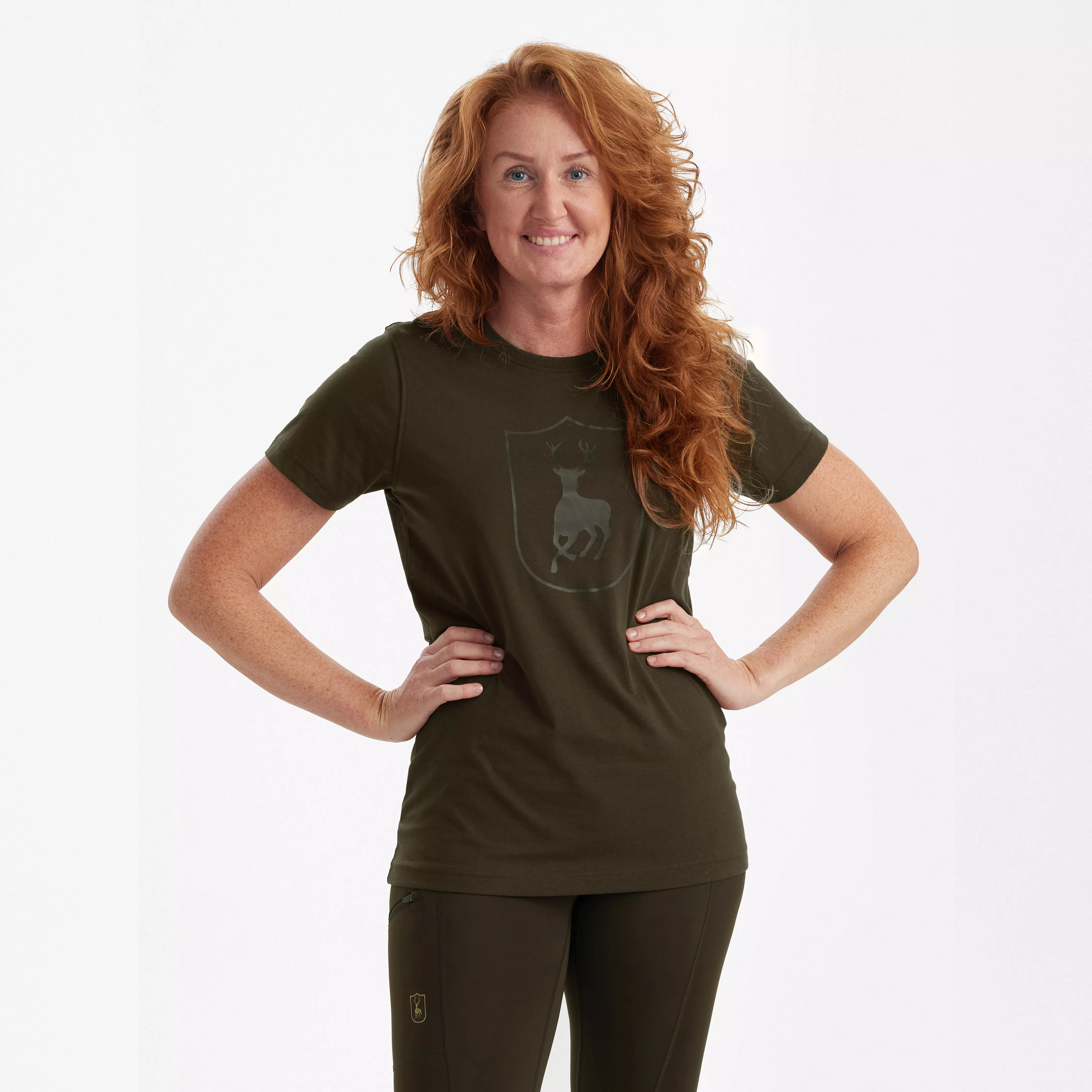 Lady Logo T-Shirt - Fallen Leaf