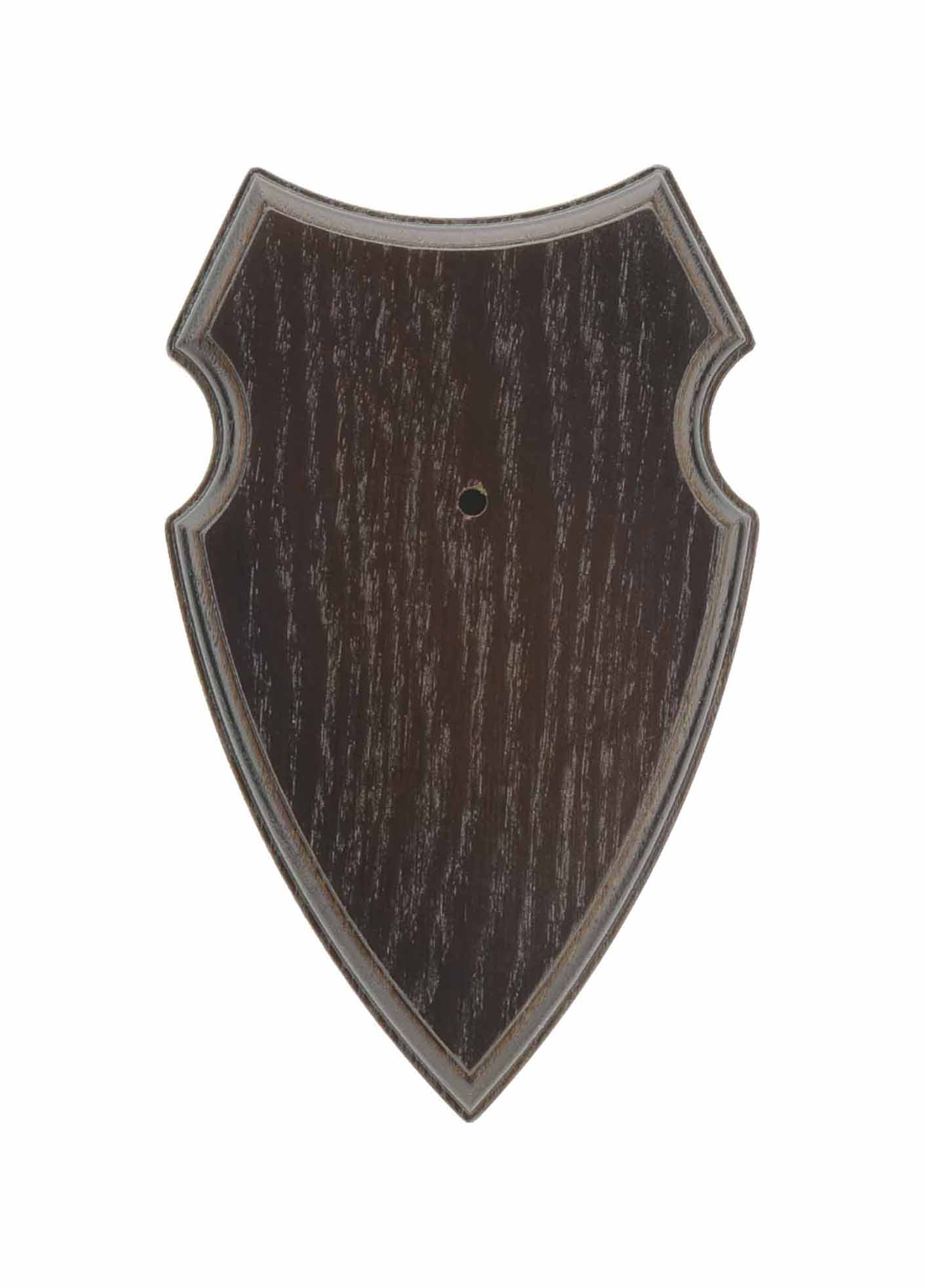 Rehbockbrett Eiche 3 - 19x12 cm Dunkel