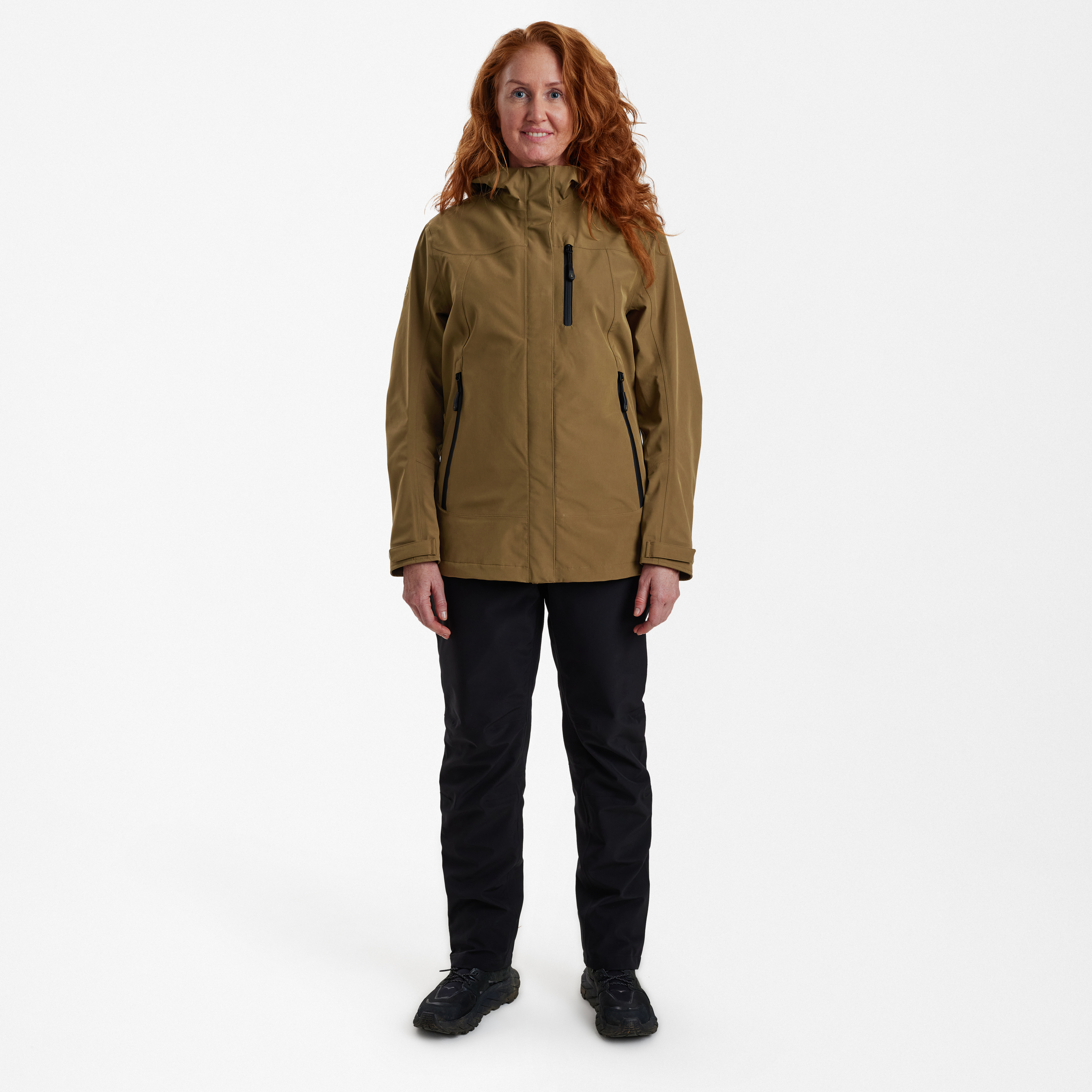 Lady Sarek Shell Jacke mit Kapuze - Butternut