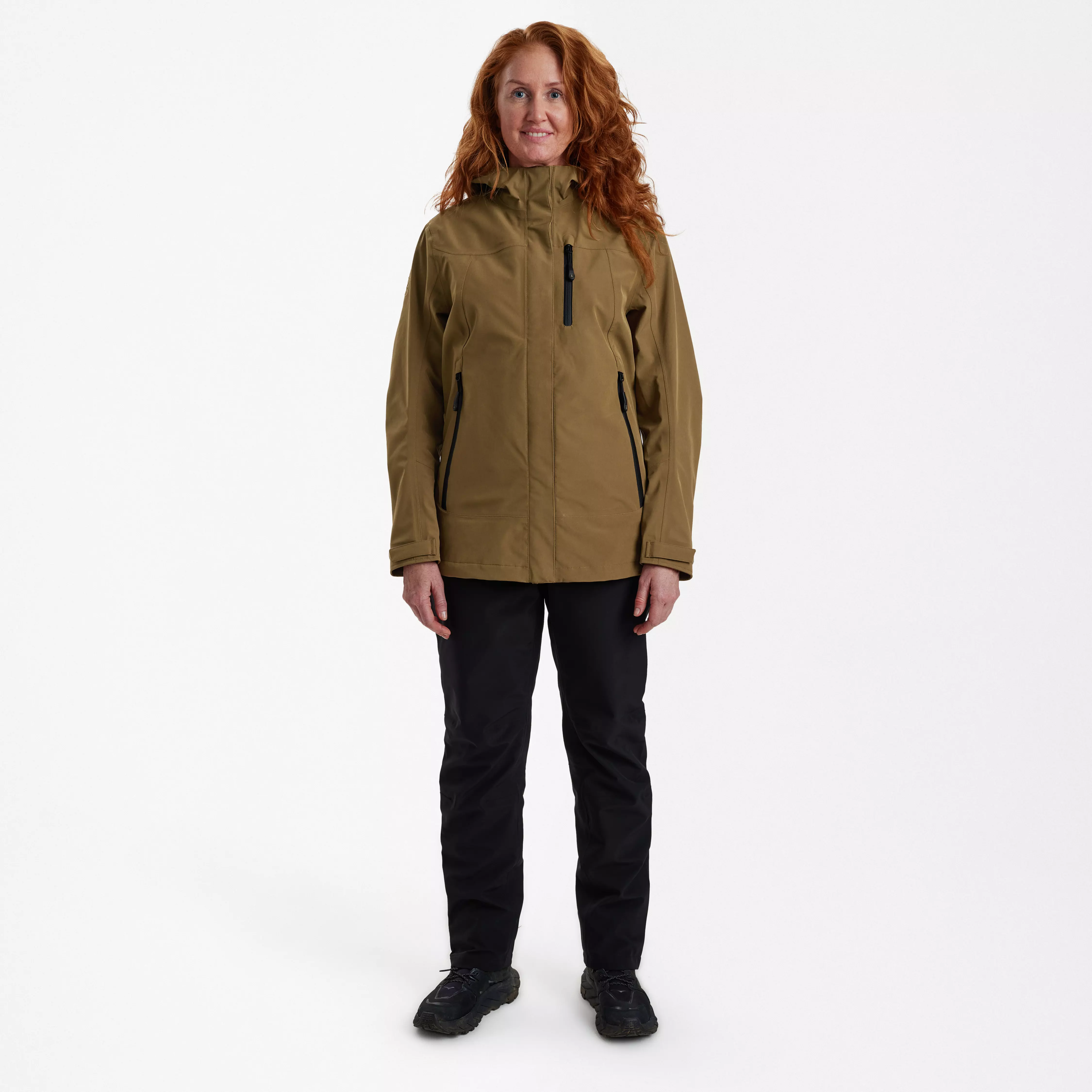 Lady Sarek Shell Jacke mit Kapuze - Butternut