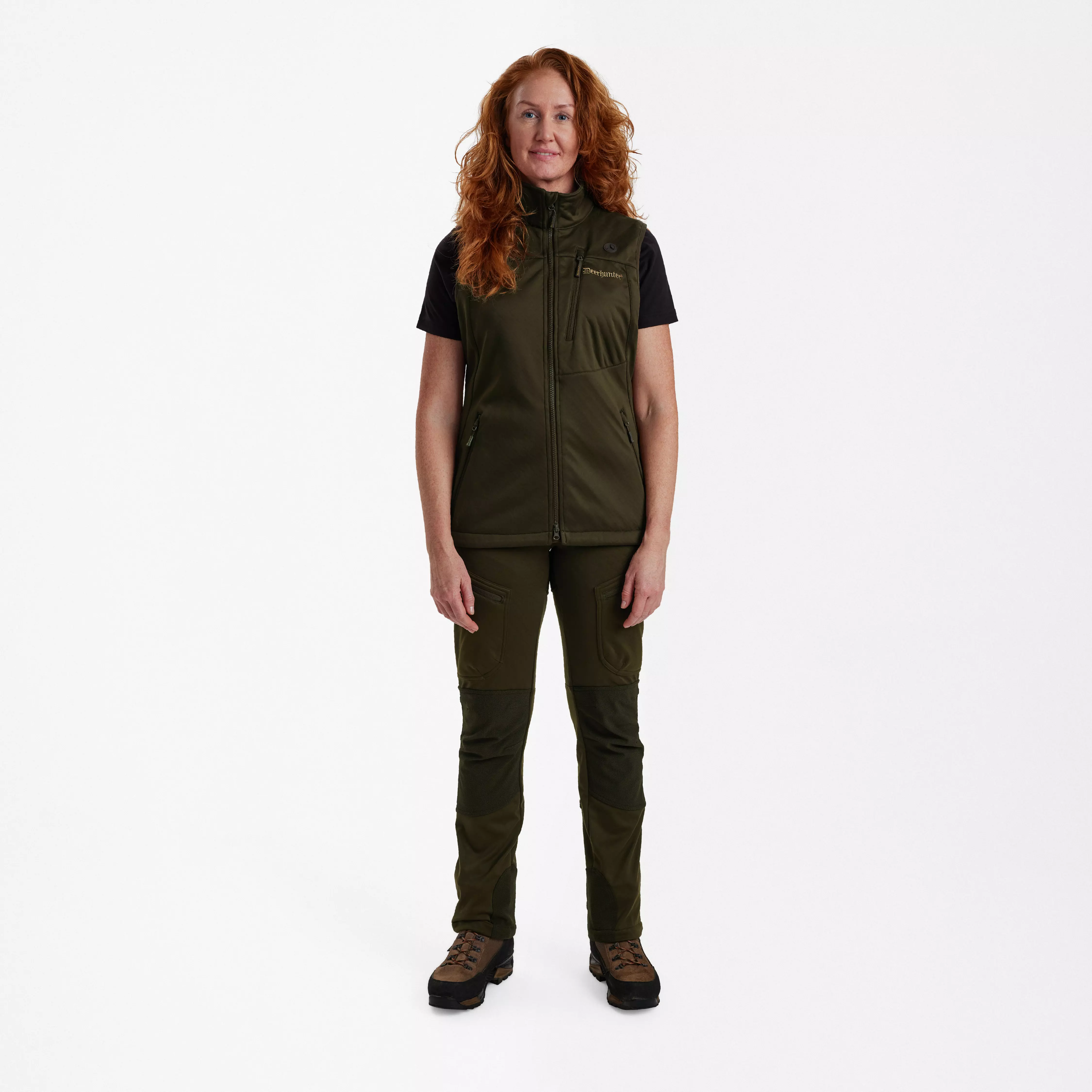 Lady Excape Softshell Weste - Art Green