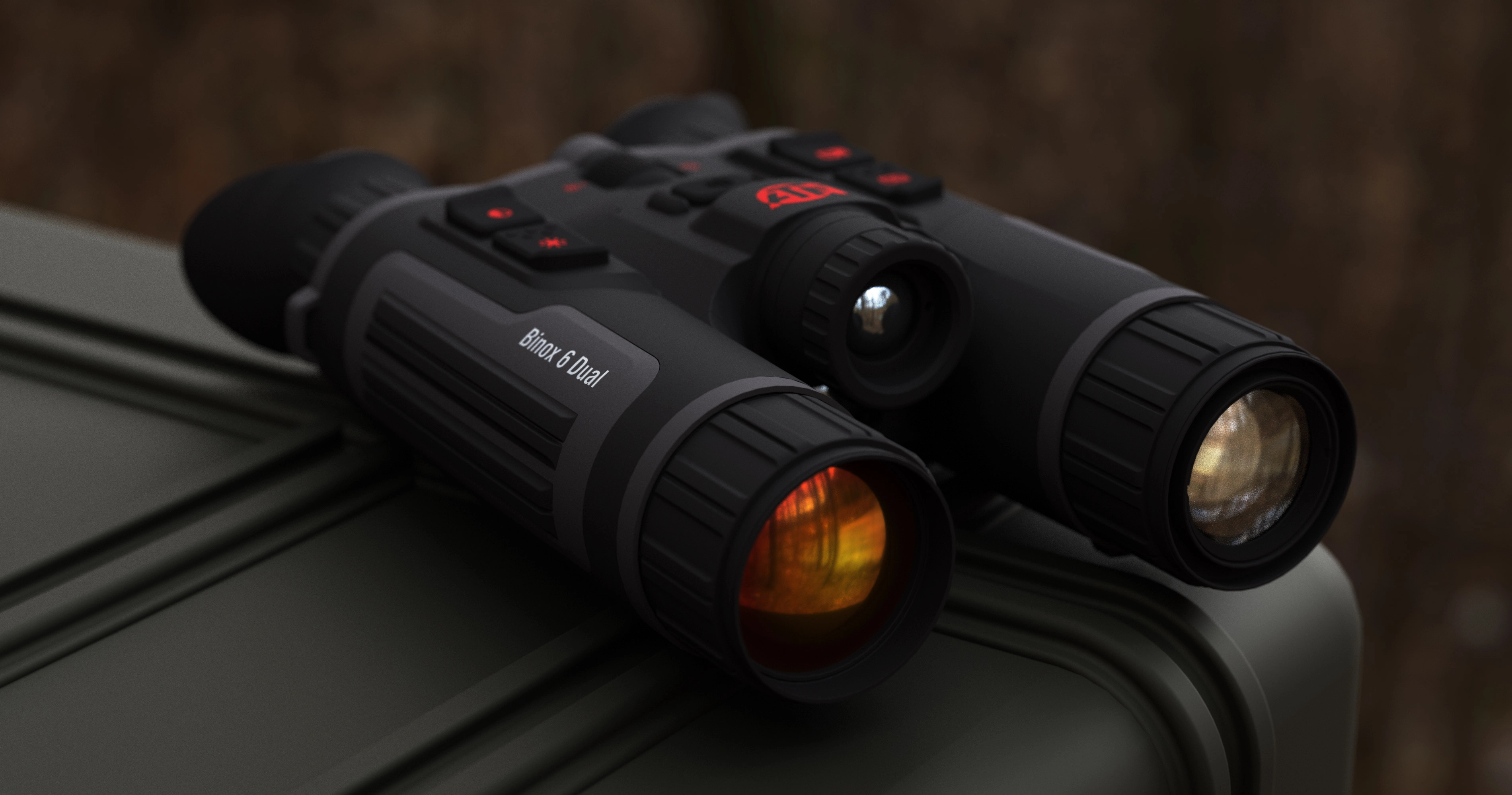 ATN Binox-6 Dual - Thermal: 256x192 Day/Night 4K UHD - LRF