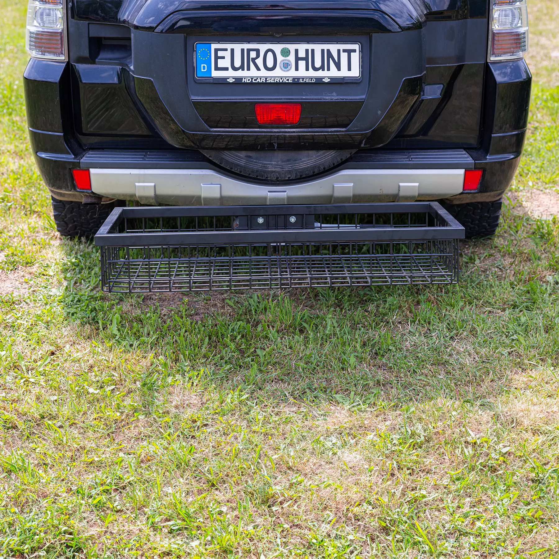 Heckträger 1020x530x165 mm beschichtet Schwarz Matt Heckträger 1020x530x165 mm beschichtet Schwarz Matt