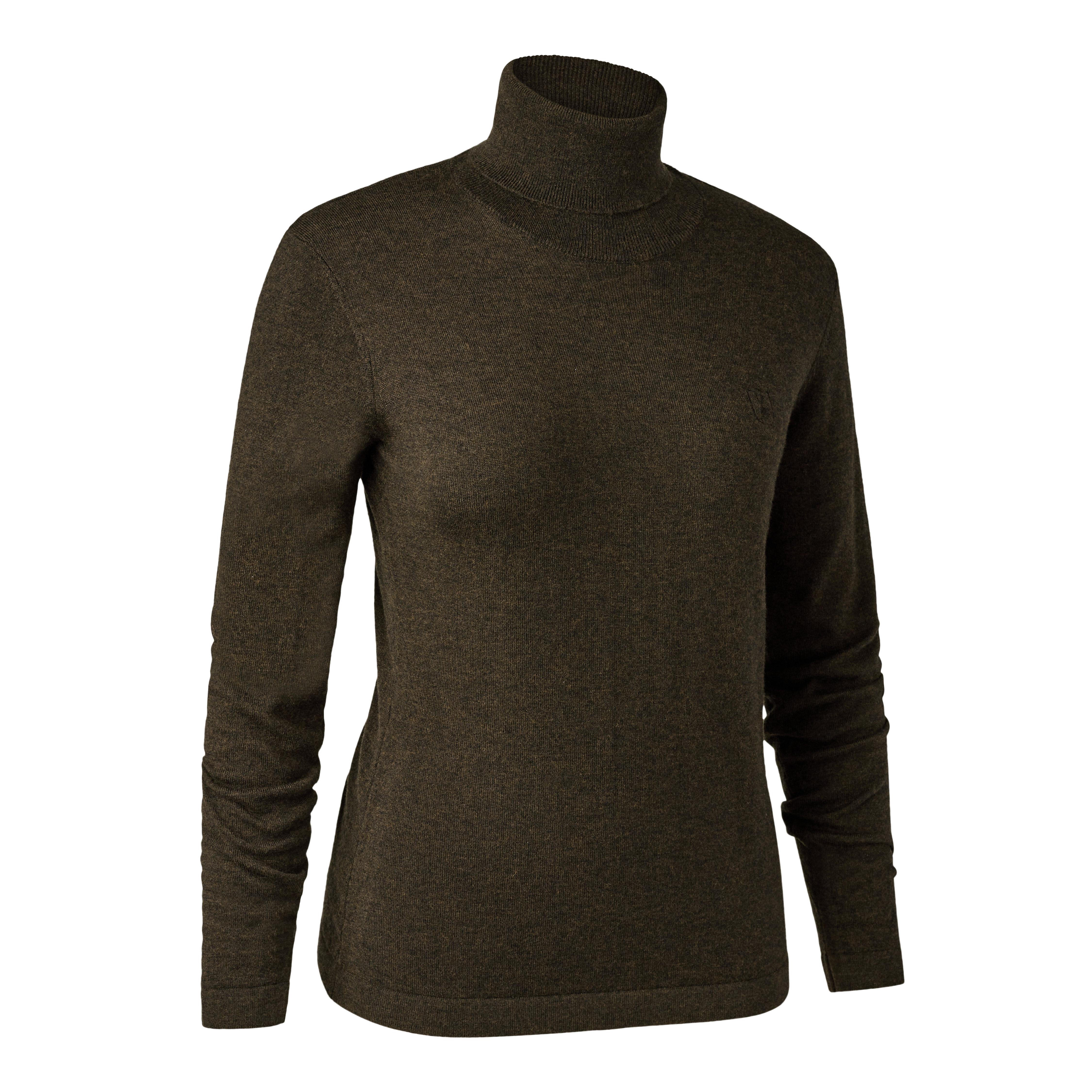 Lady Darlington Rollkragen - Dark Elm
