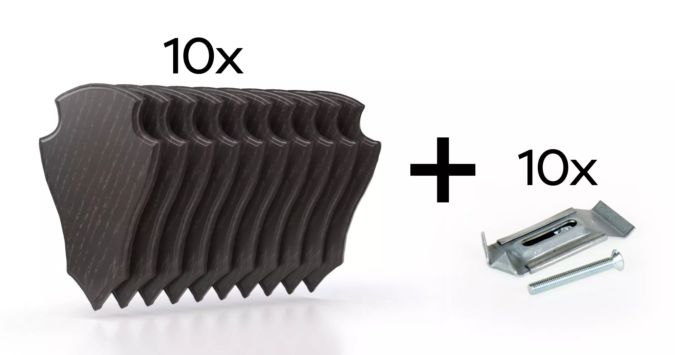 10x Rehbockbrett Eiche 2 22x13 dunkel 10x Rehbockbrett Eiche 2 22x13 dunkel