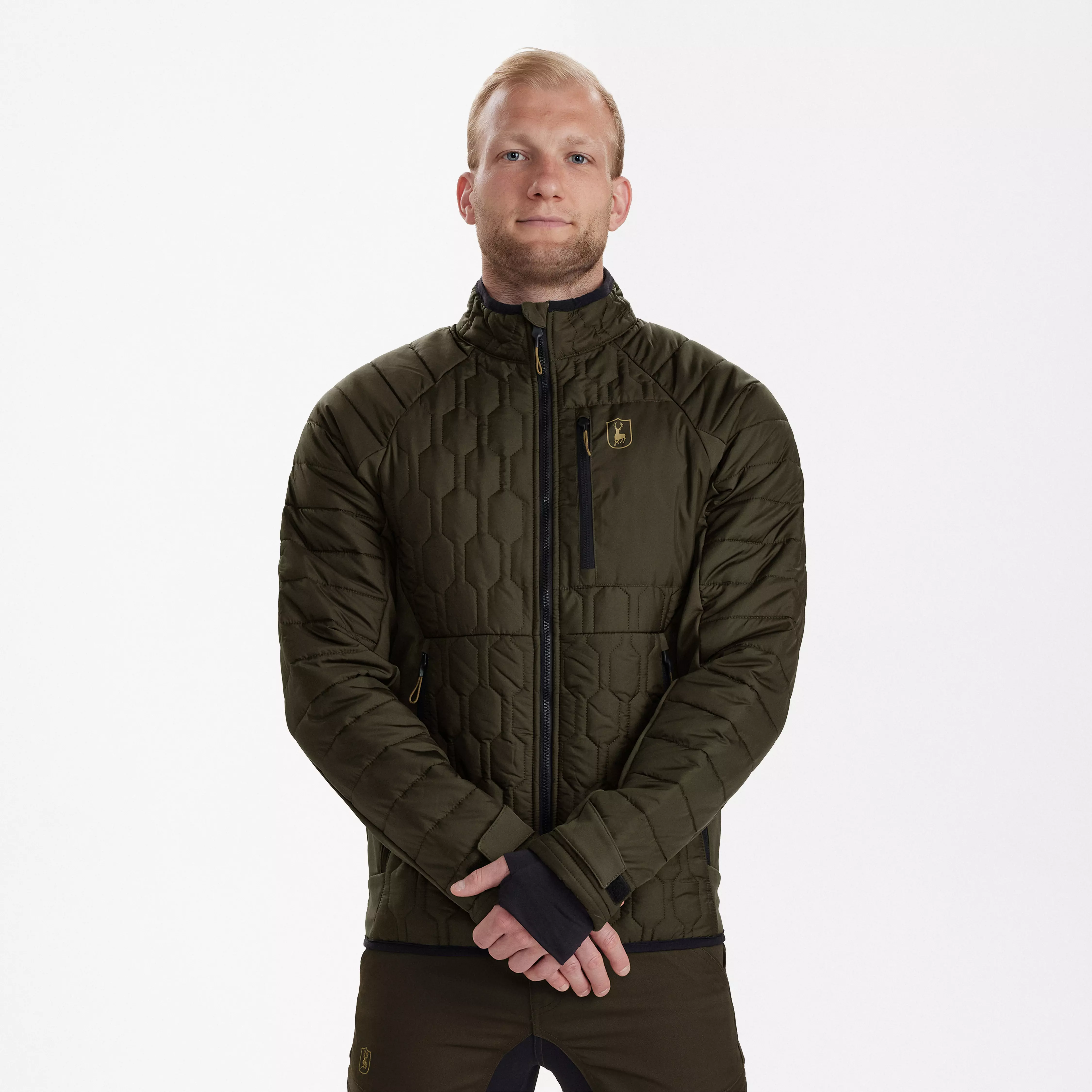 Mossdale Steppjacke - Forest Green