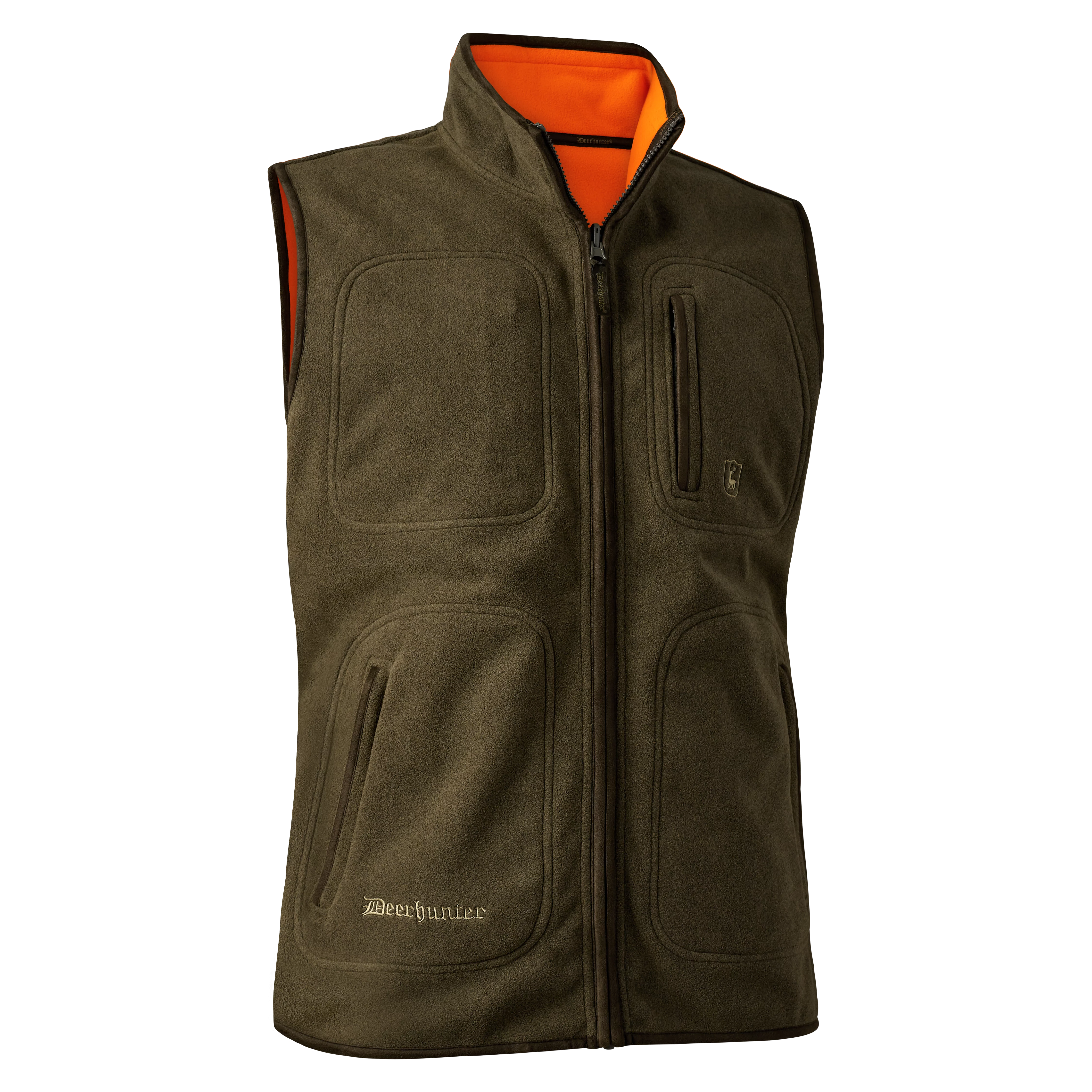 Gamekeeper Wendbare Fleece Weste - Safety Orange
