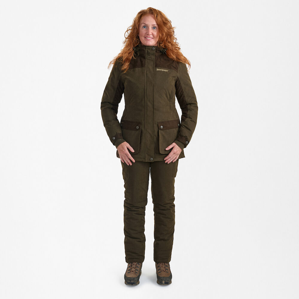 Lady Eagle Winterjacke - Tarmac Green