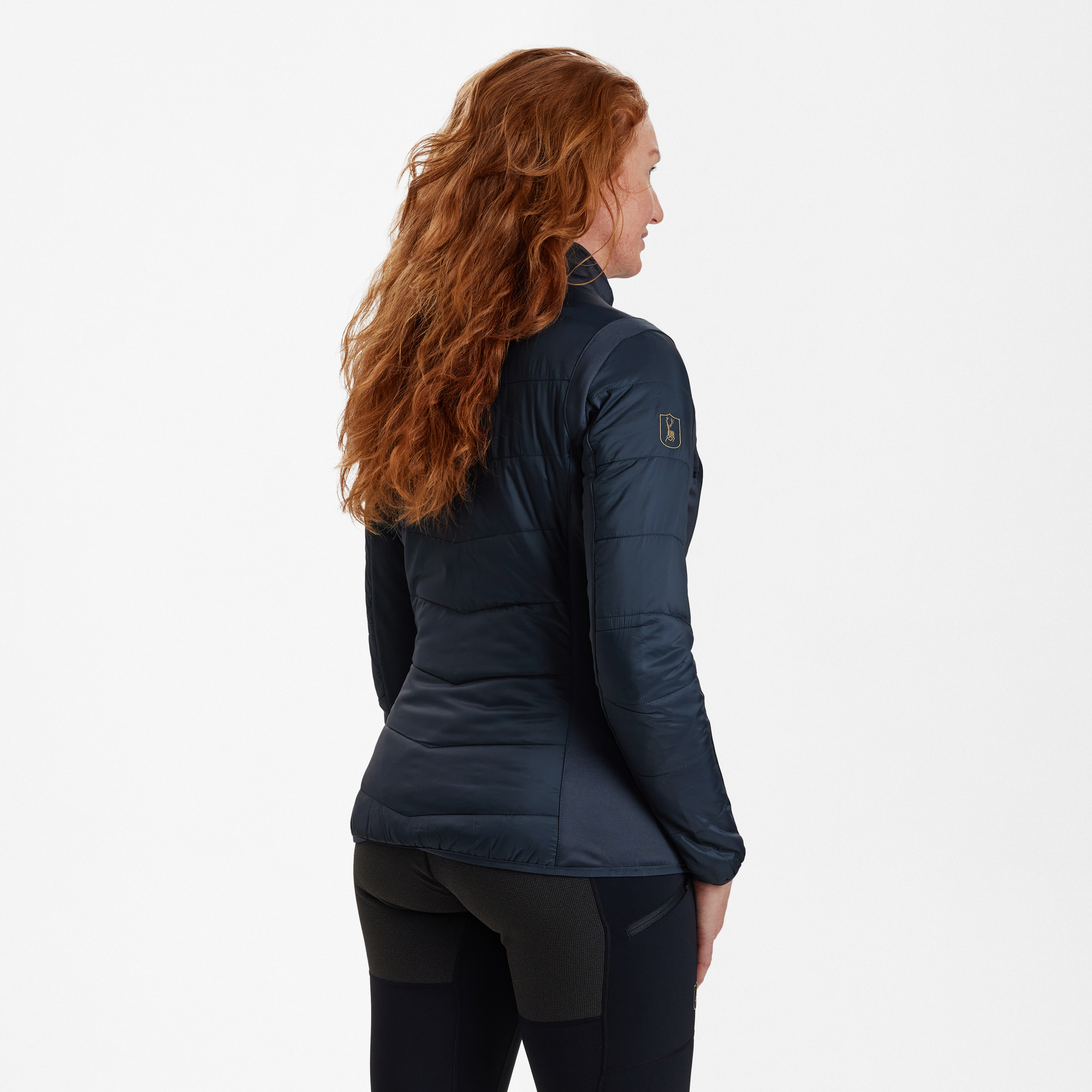 Lady Heat wattierte Jacke - Dark Blue