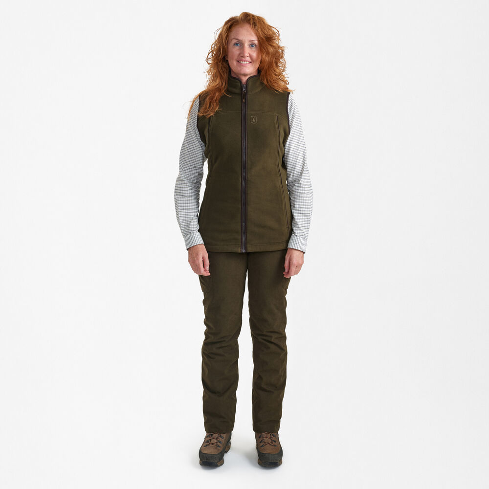 Lady Eagle Fleeceweste - Tarmac Green